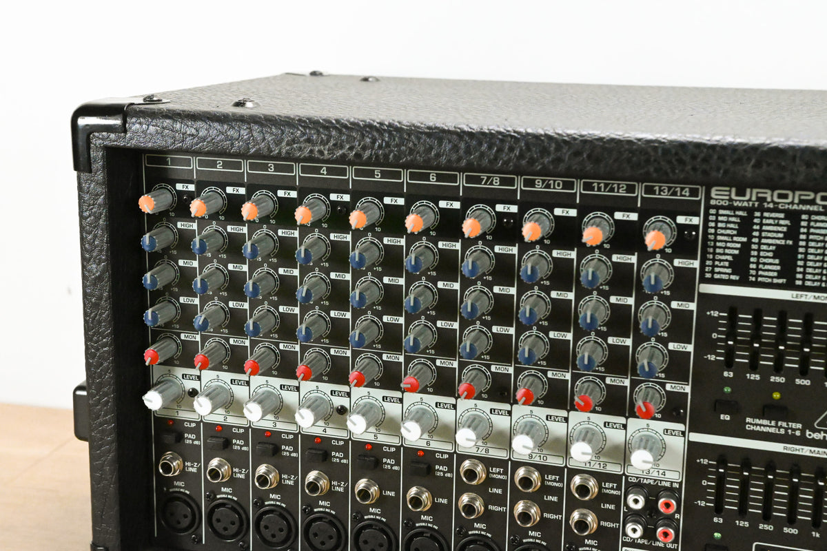 Behringer Europower PMP2000  800-Watt 10-Channel Powered Mixer