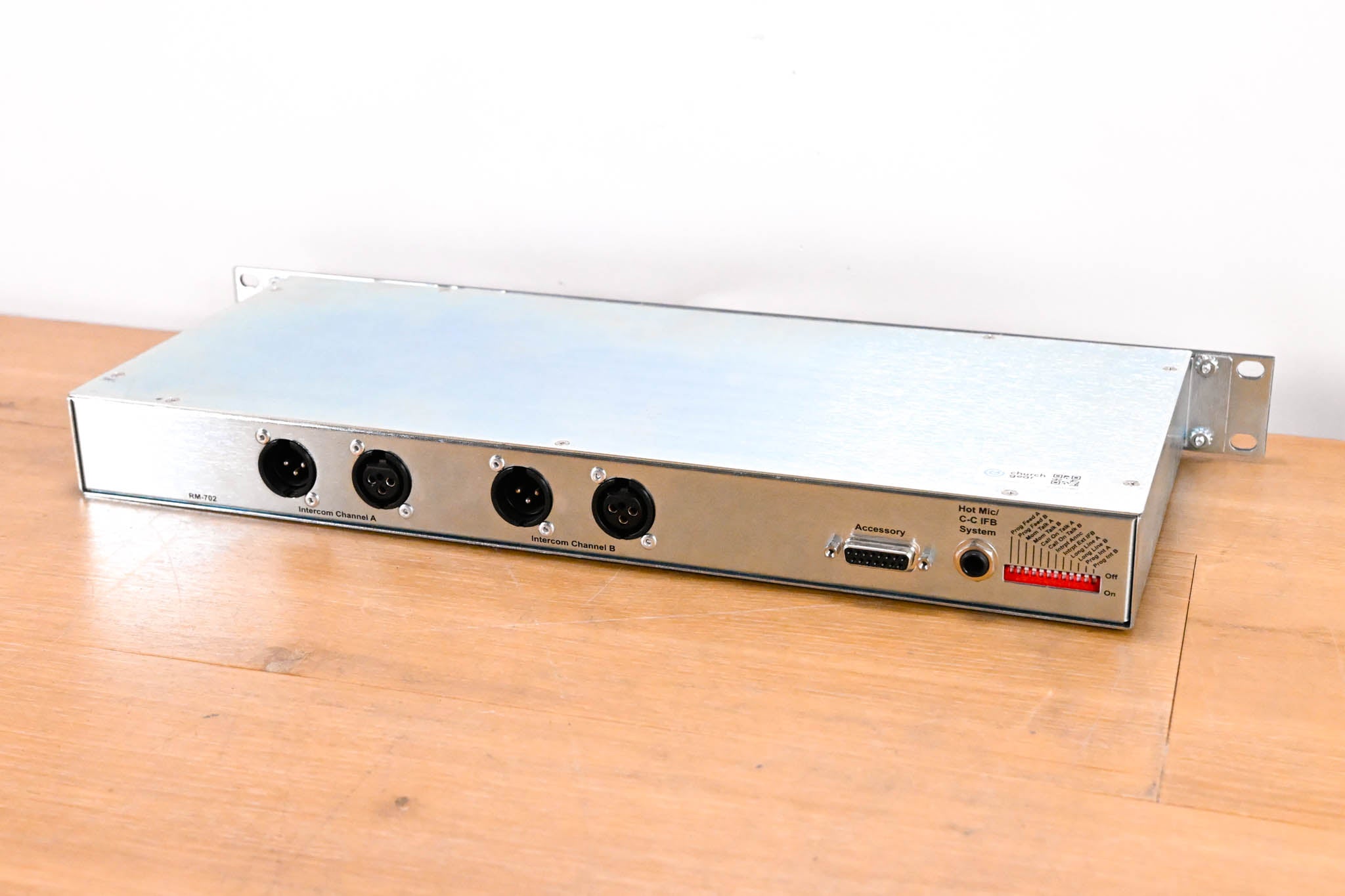 Clear-Com RM-702 1RU 2-Channel Remote Station