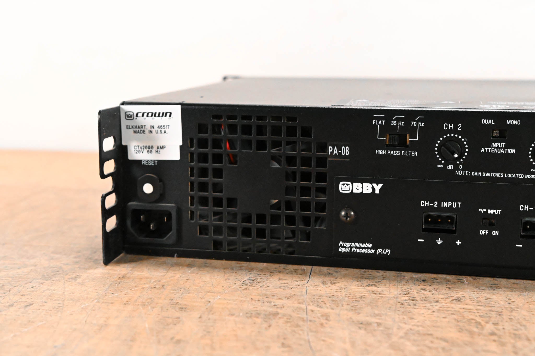 Crown CTs 2000 Two-Channel 1000W Power Amplifier