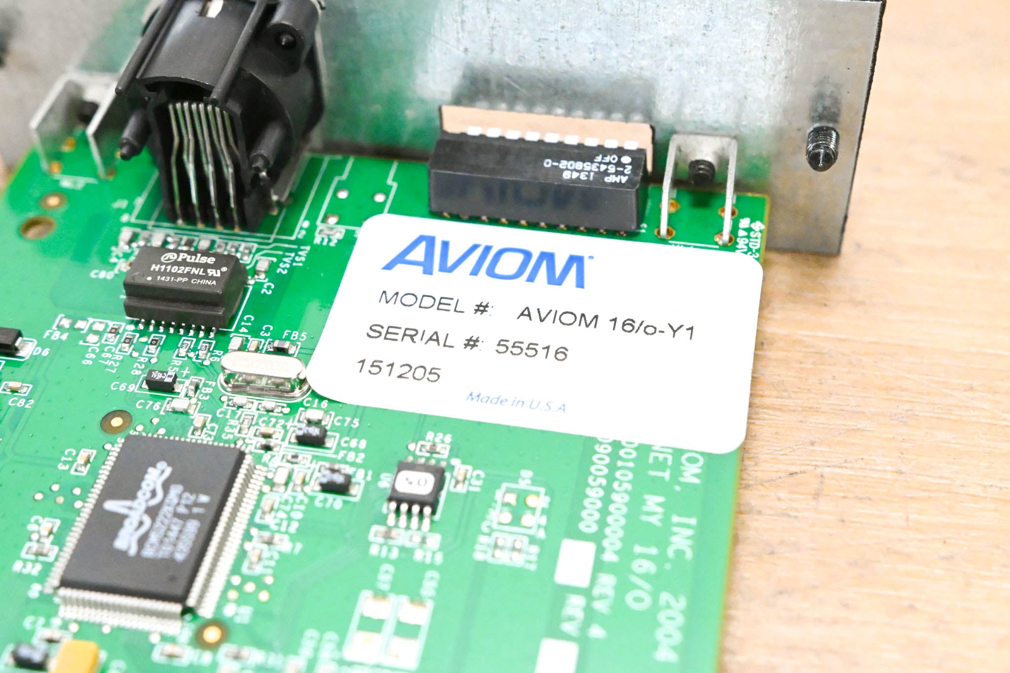 Aviom 16/o-Y1 A-Net Card for Yamaha Digital Products