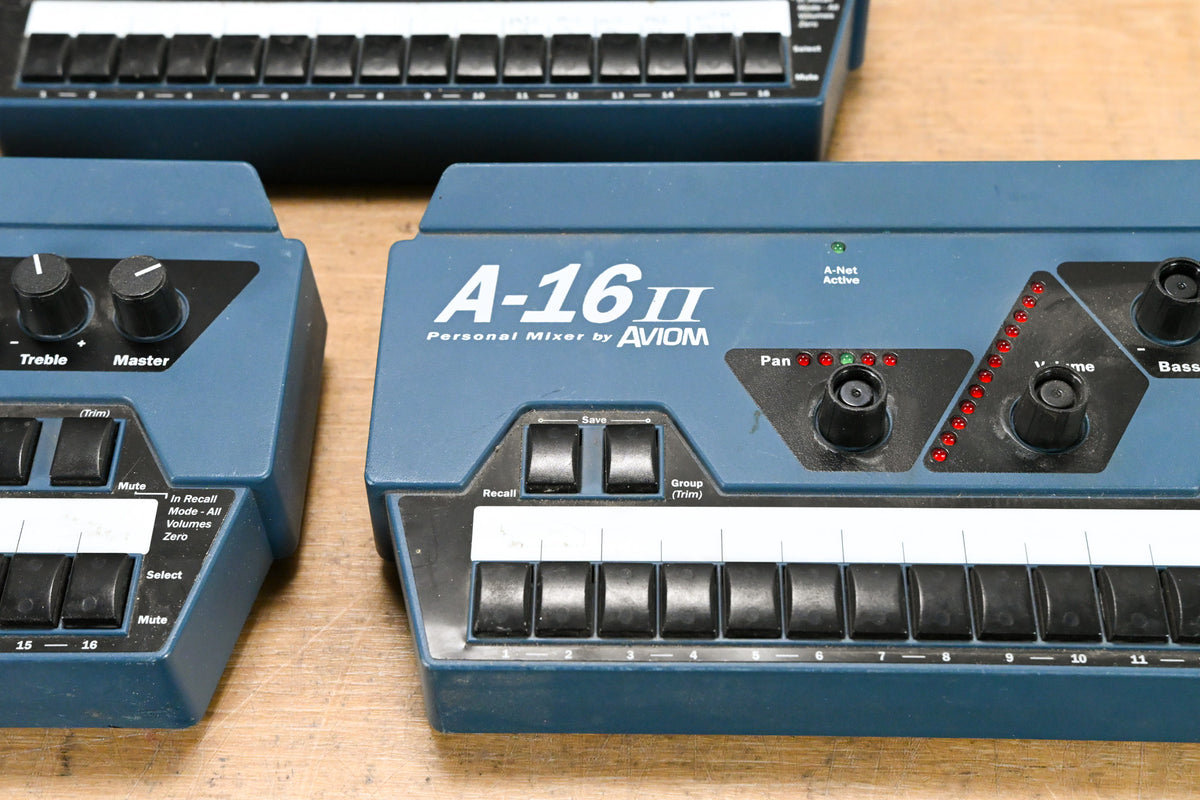 Aviom A-16II Personal Mixer (Pack of 3)