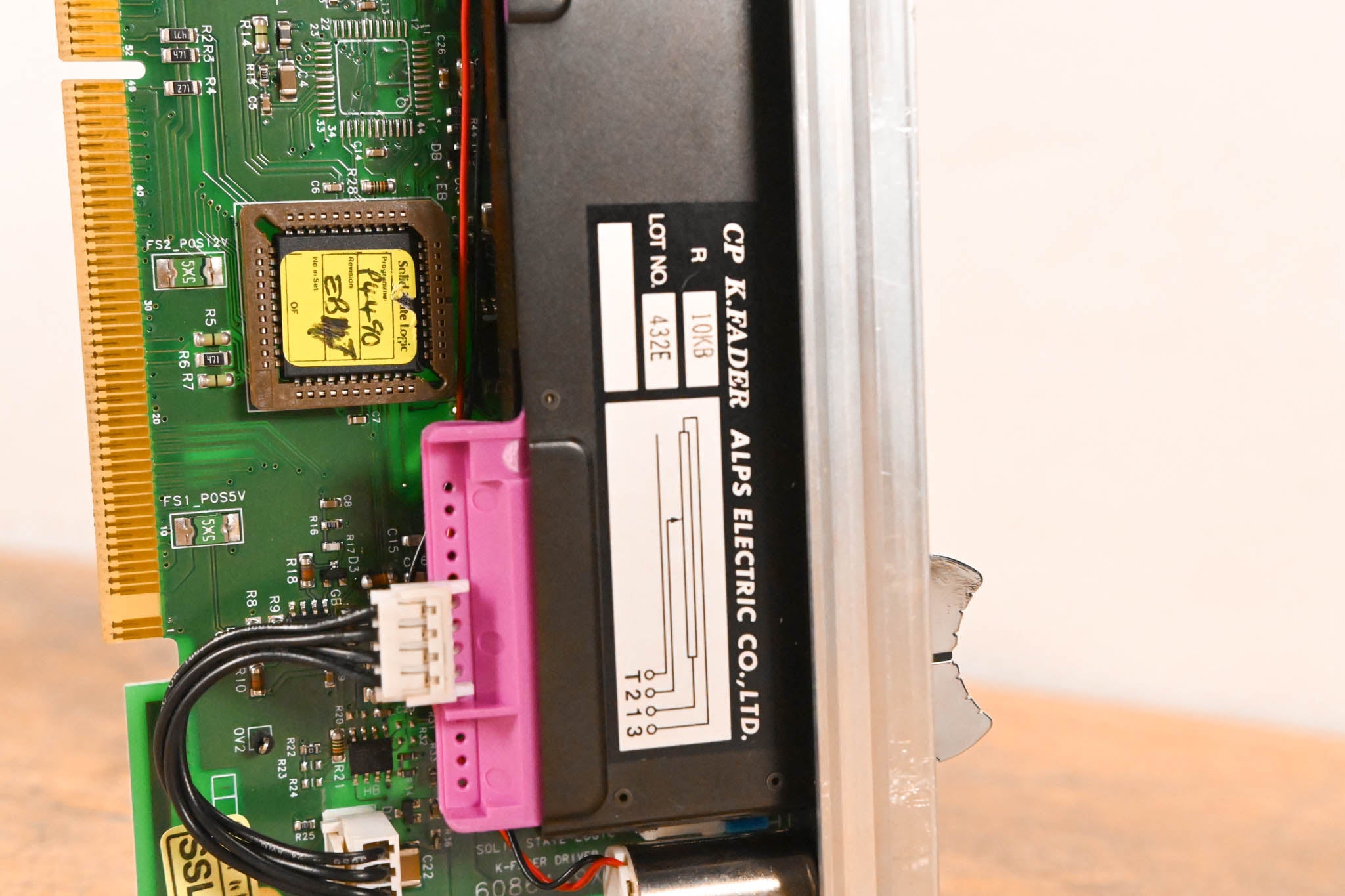 Solid State Logic C300 HD Motorized Fader Module – ALPS K-Fader Assembly