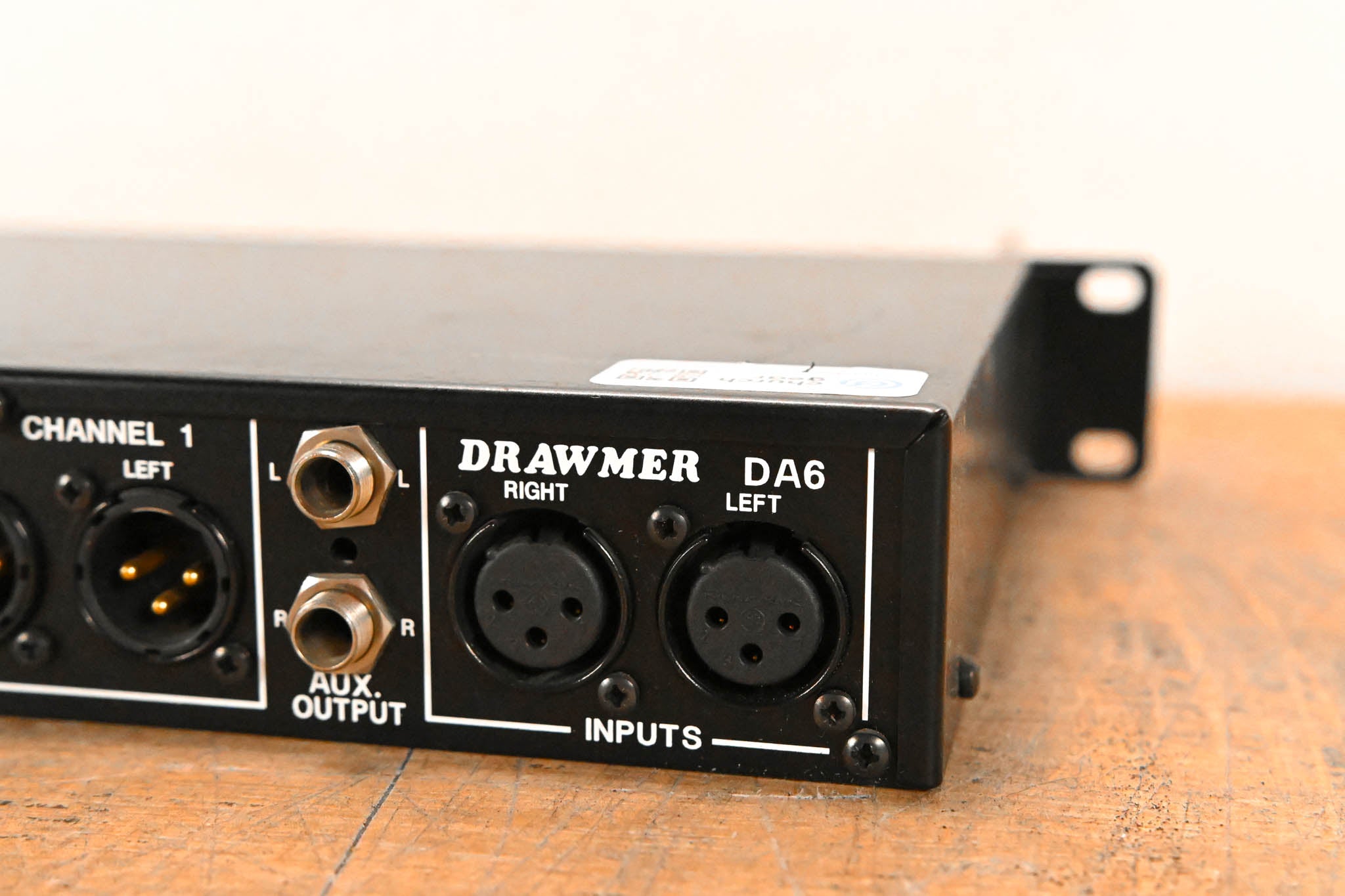 Drawmer DA-6 Stereo In, 6x Stereo Out Balanced Distribution Amplifier