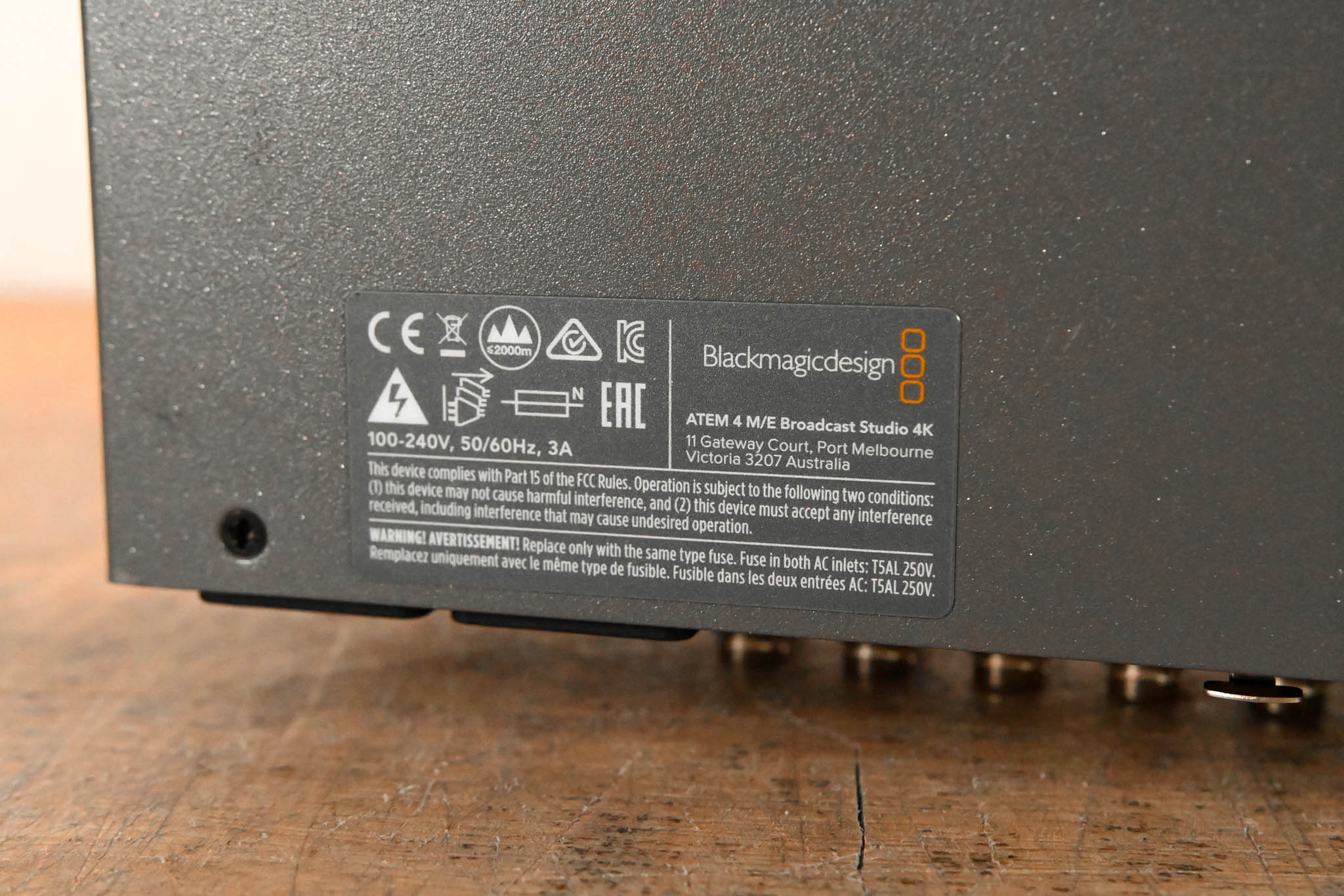 Blackmagic Design ATEM 4 M/E Broadcast Studio 4K