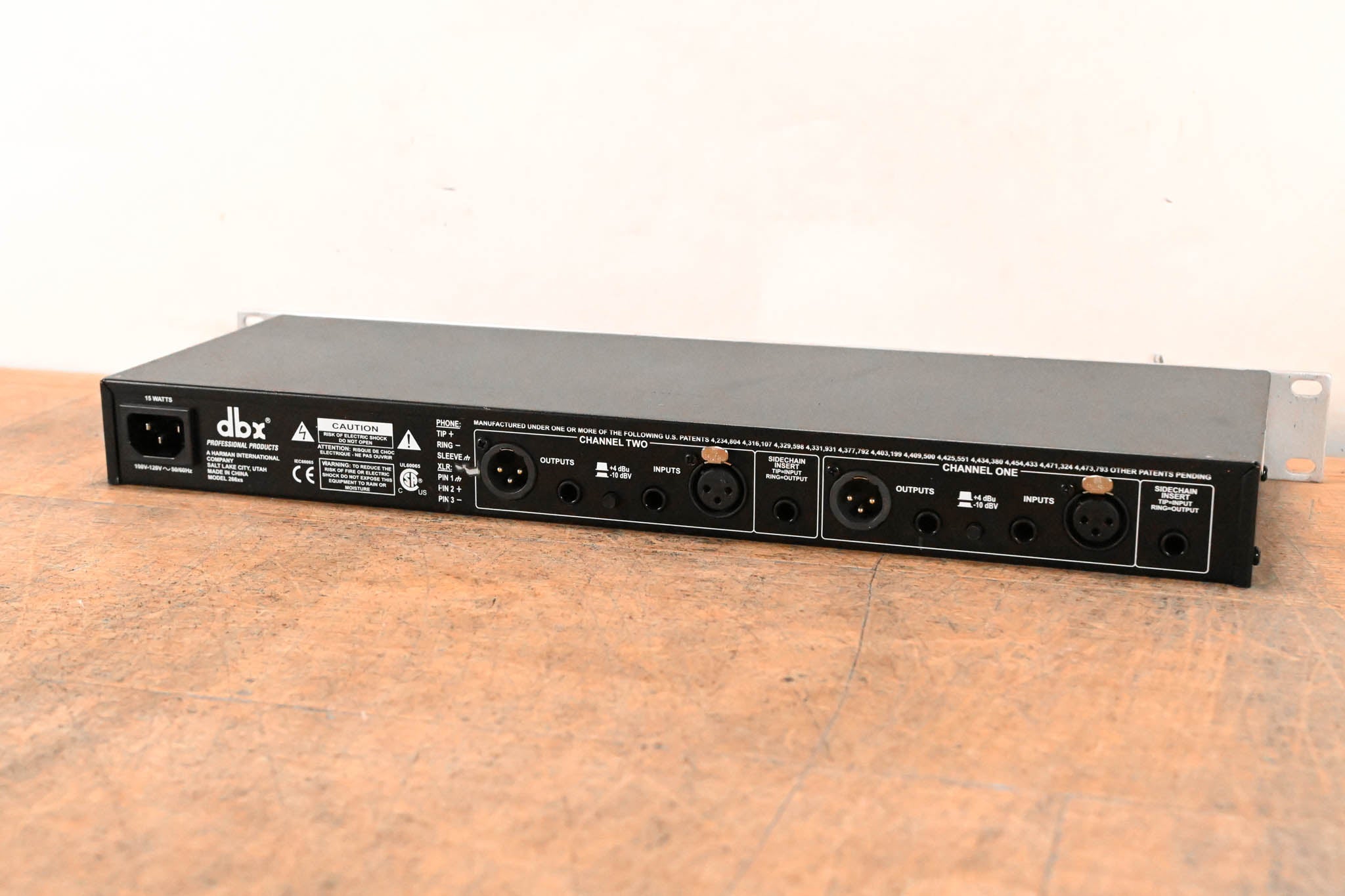dbx 266xs 2-Channel Compressor/Gate