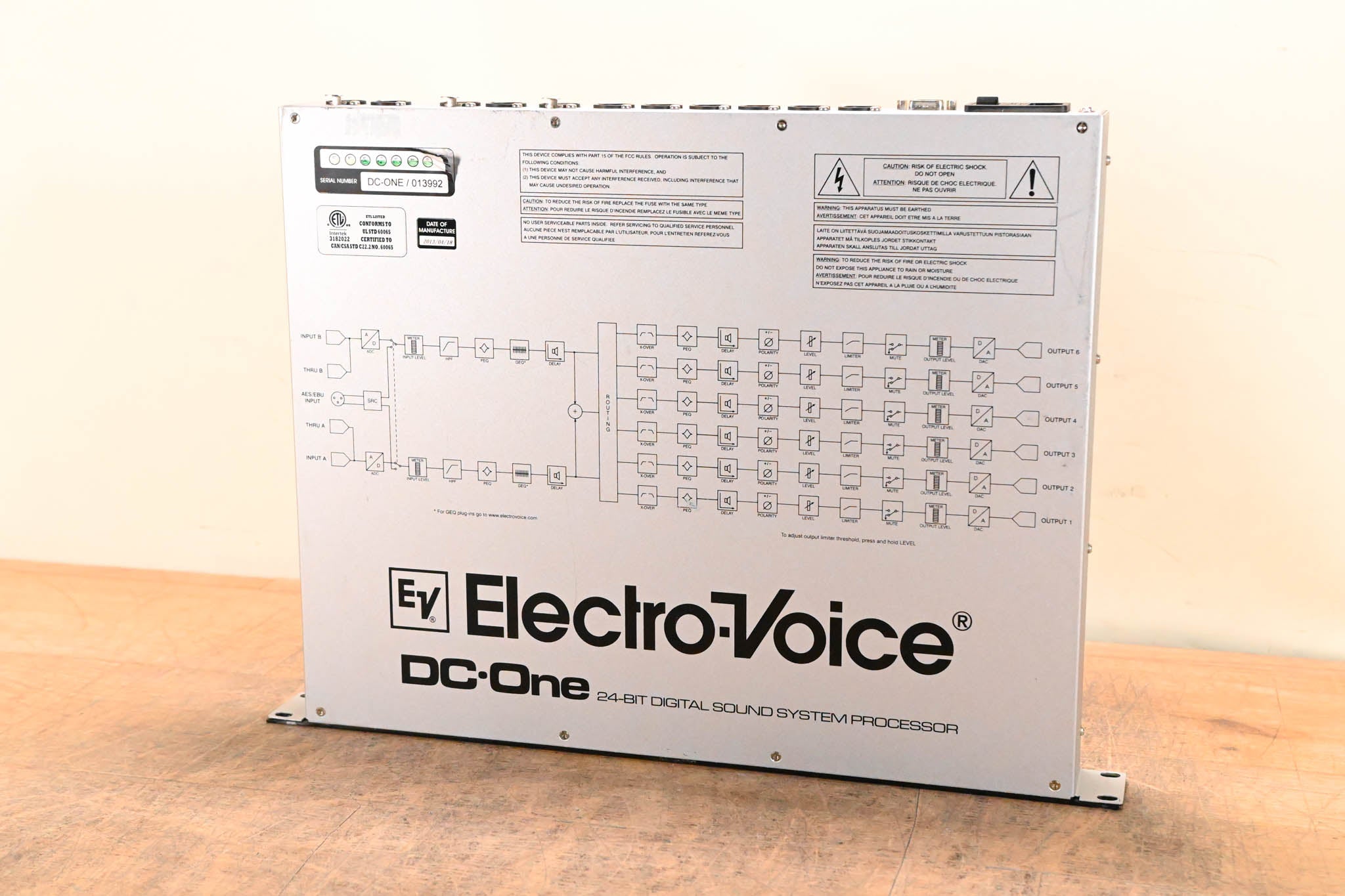 Electro-Voice (EV) DC-One 24-Bit Digital Sound System Processor