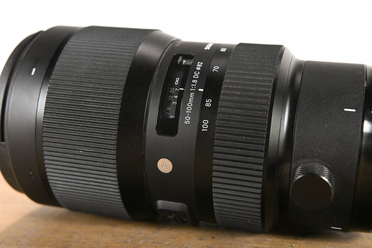 Sigma 50-100mm f/1.8 DC HSM Art Lens for Canon EF