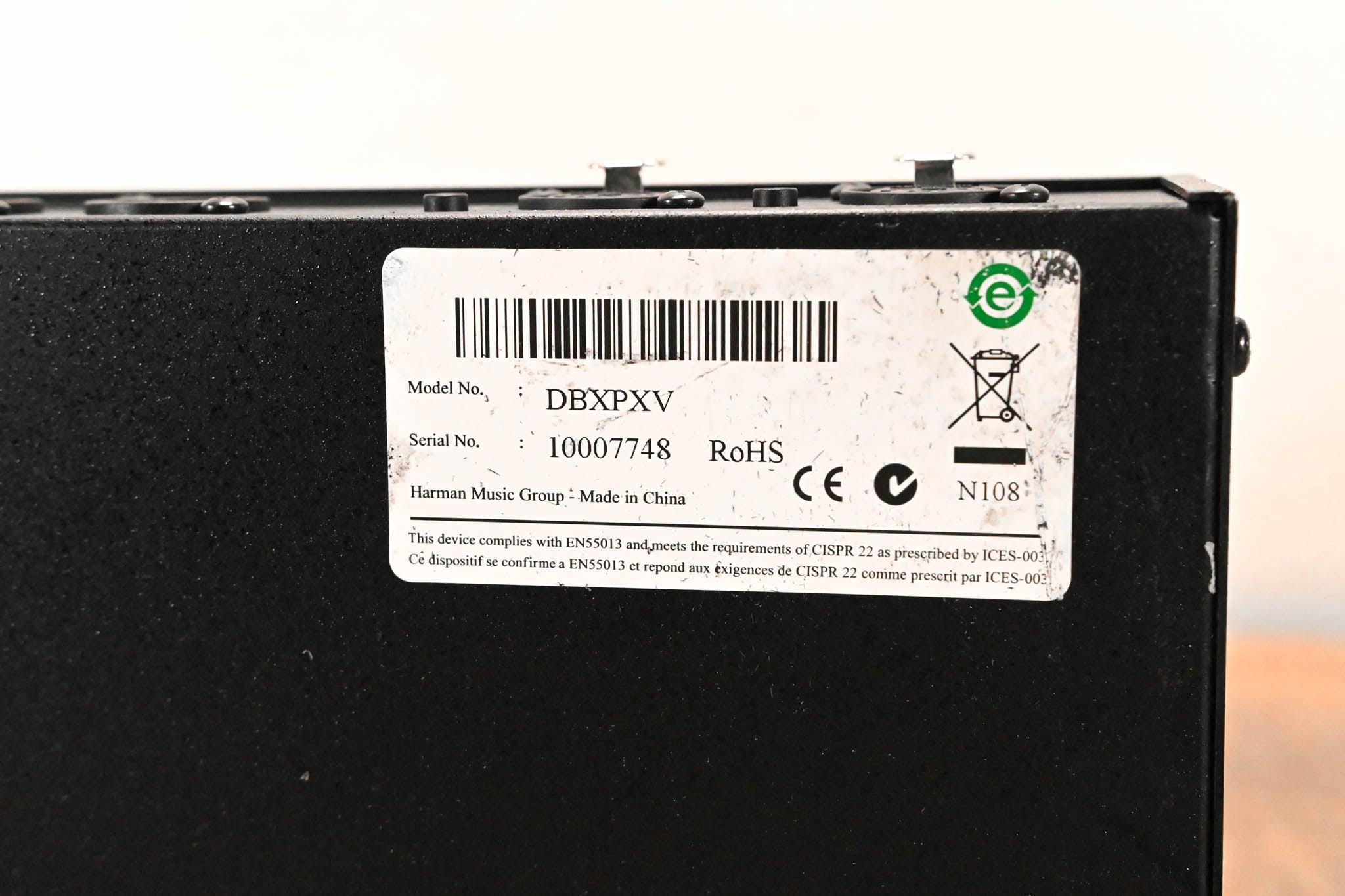 dbx DriveRack PX Powered Speaker Optimizer