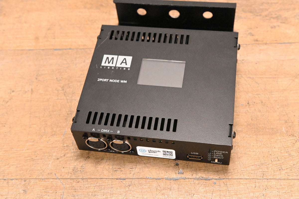 MA Lighting MA 2Port Node WM (Wall Mount)