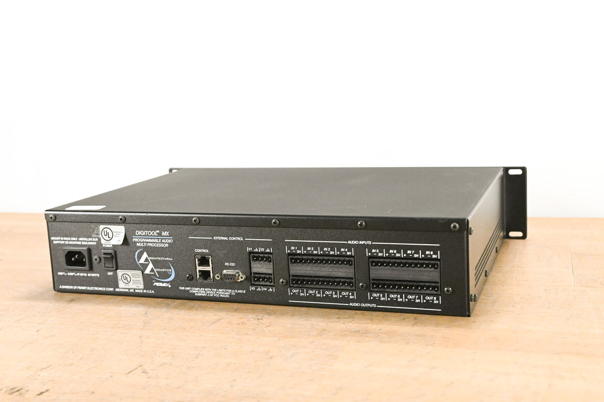 Architectural Acoustics by Peavey Digitool MX Audio Multi Processor