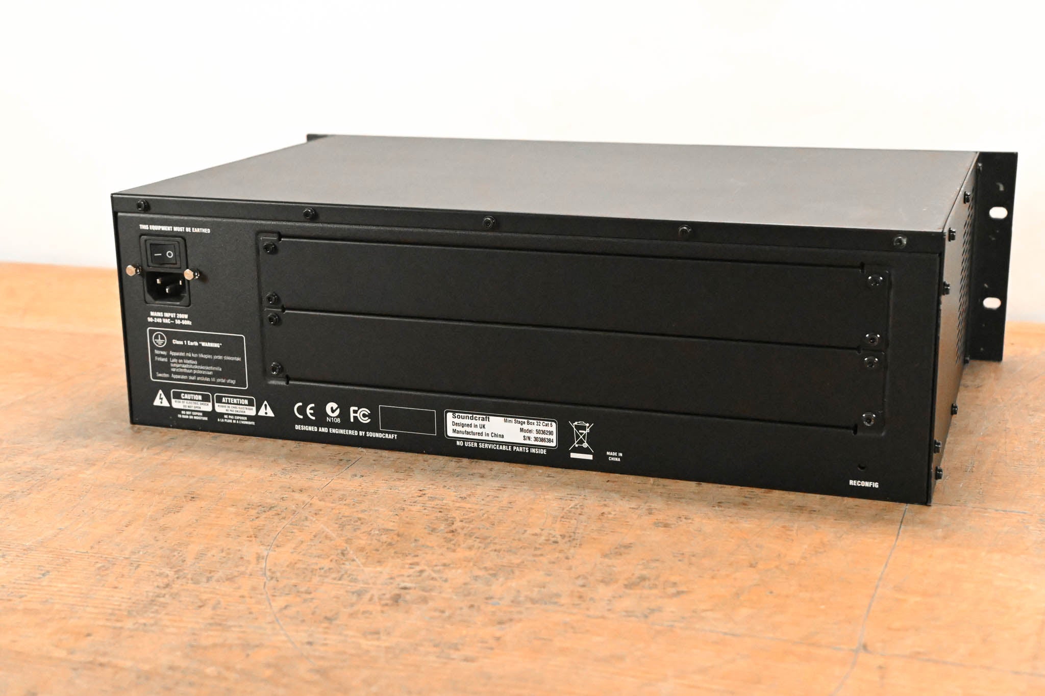 Soundcraft Mini Stagebox 32 Cat 5 32-Ch. Digital Stagebox with MADI Card