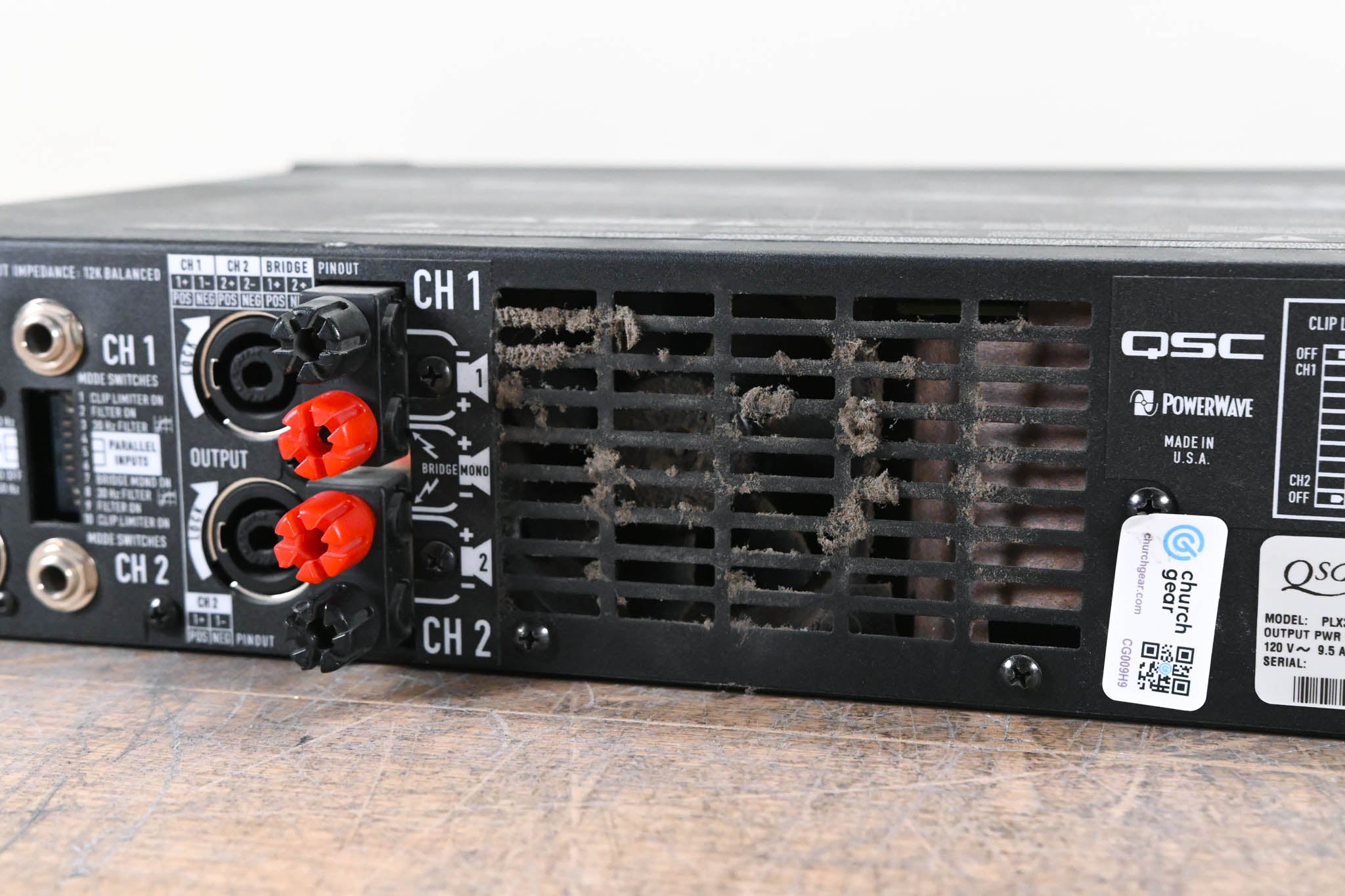 QSC PLX3002 2-Channel Power Amplifier