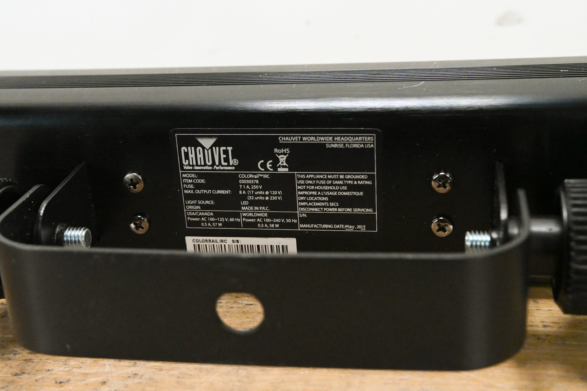 Chauvet COLORrail IRC 320x0.25W RGB LED Strip Light