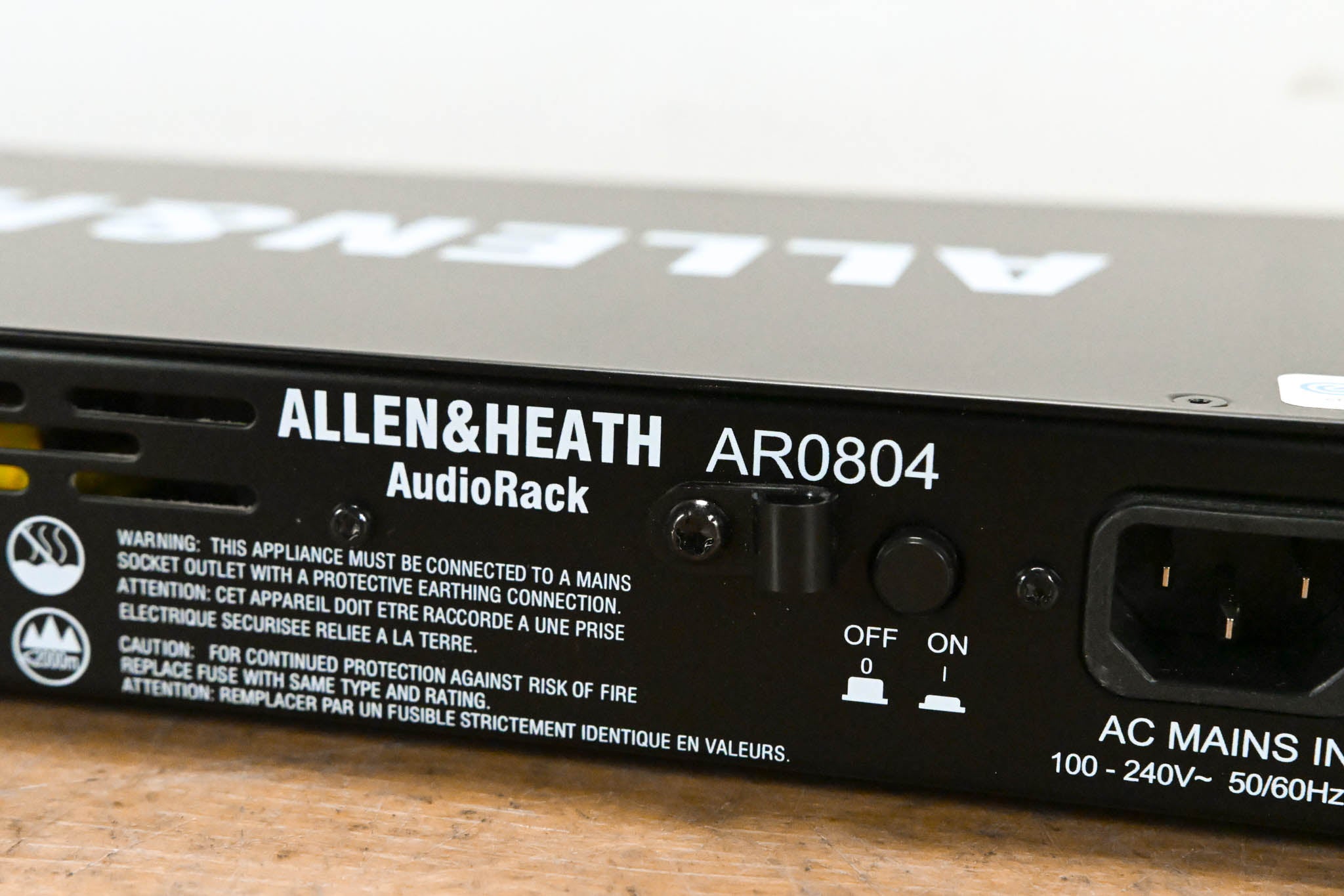Allen & Heath AR84 8in / 4out Expansion AudioRack for GLD and Qu Mixers