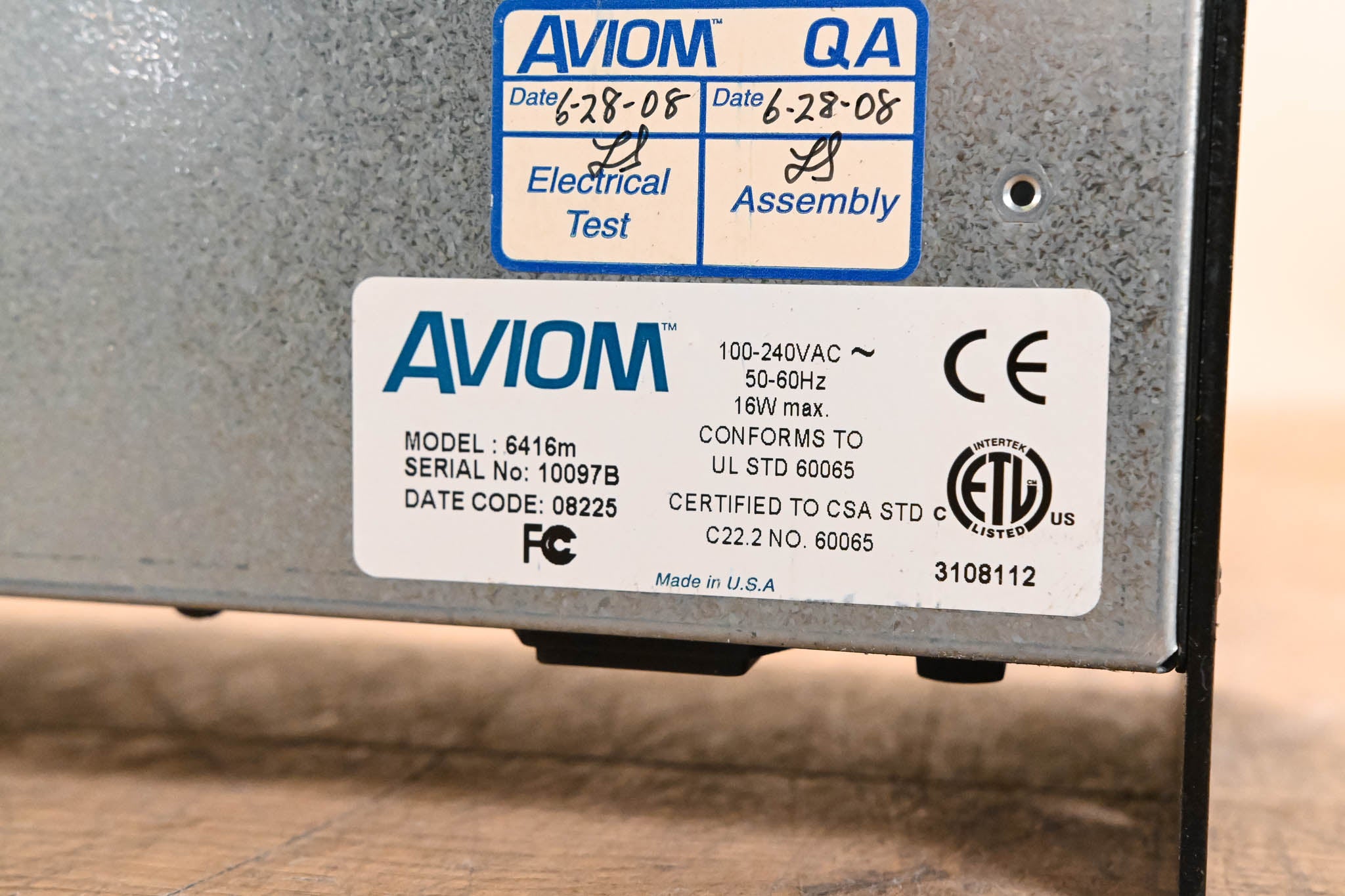 Aviom 6416m 16-Channel Mic Input Module