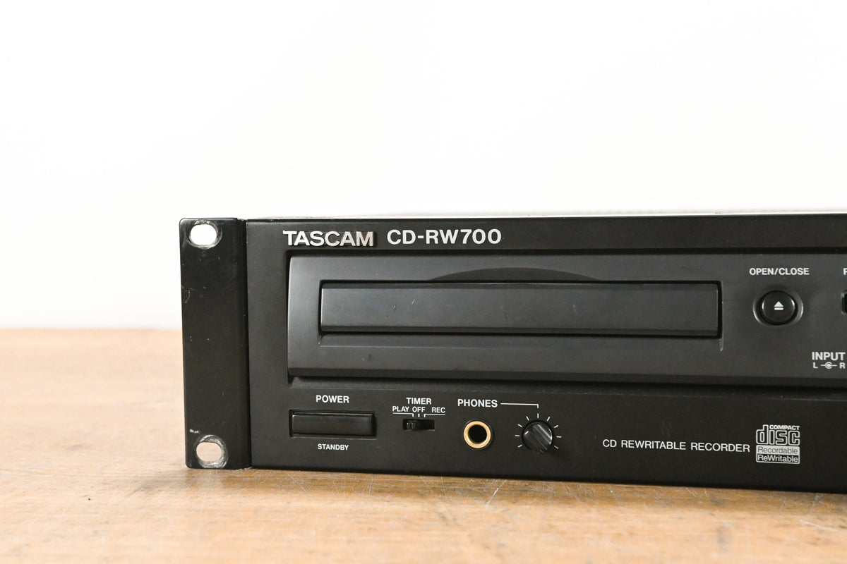 TASCAM CD-RW700 CD Rewritable Recorder