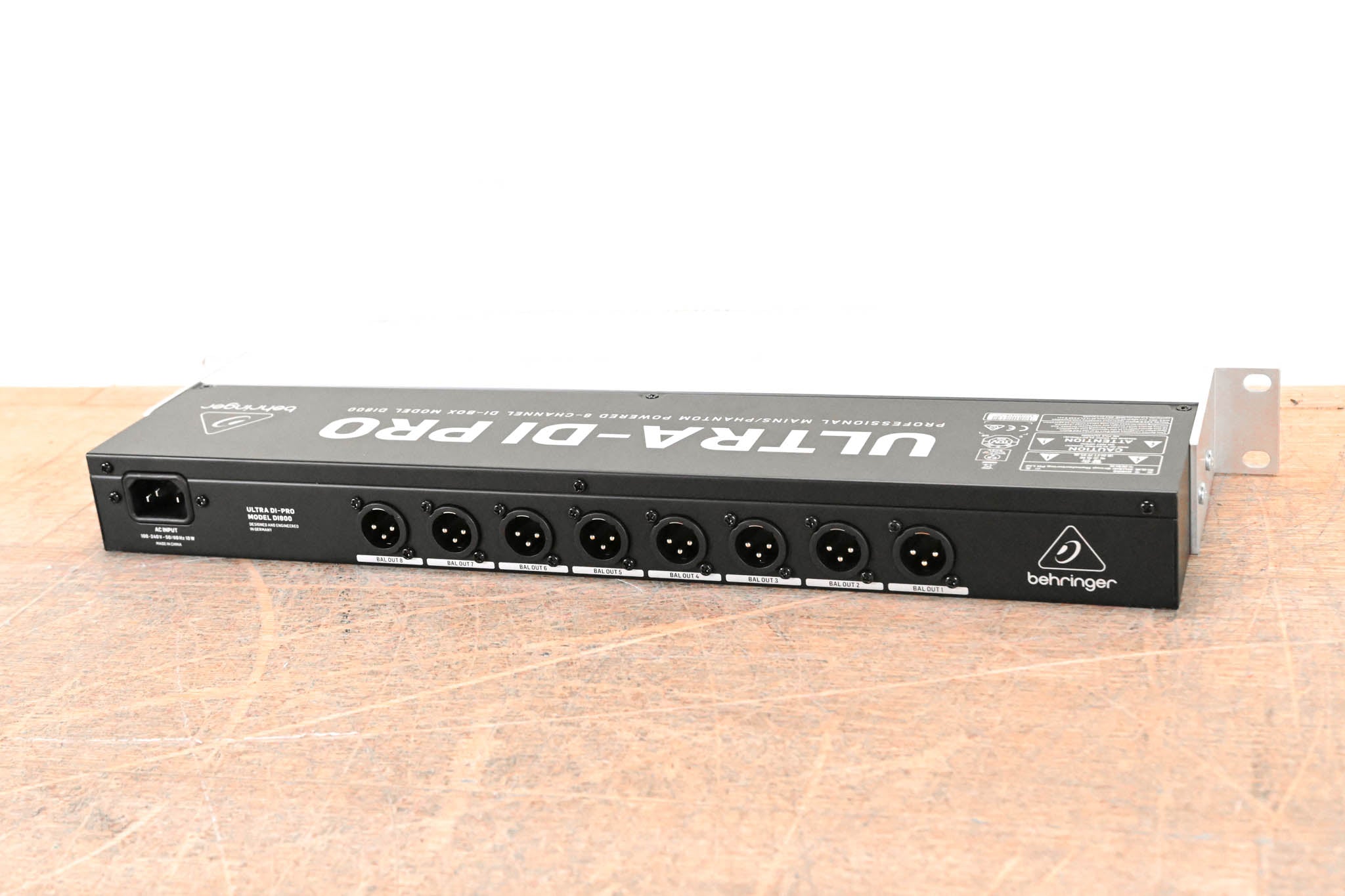 Behringer ULTRA-DI PRO DI800 8-Channel Active DI Box