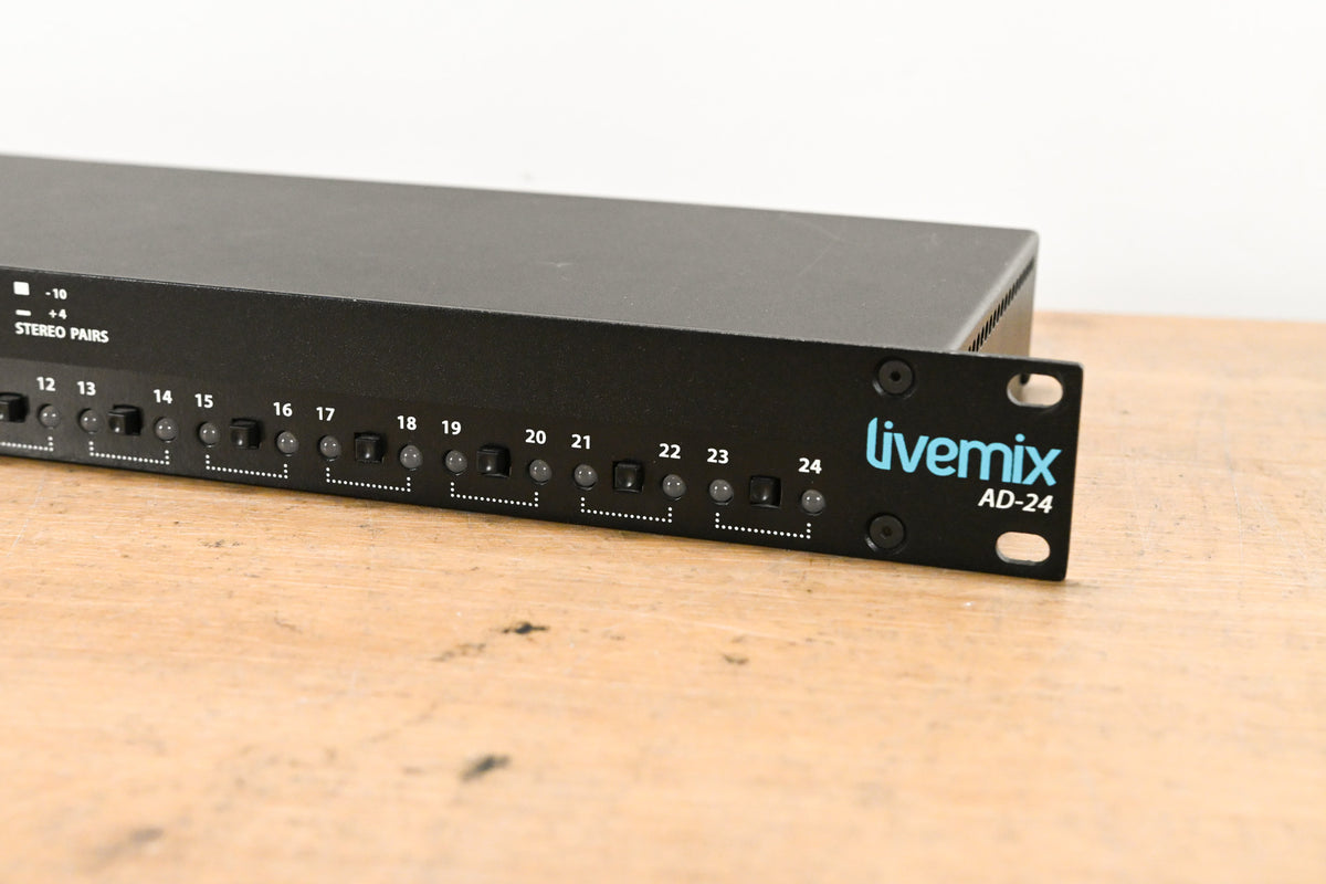 Digital Audio Labs Livemix AD-24 24-CH Analog Input Unit NO POWER SUPPLY