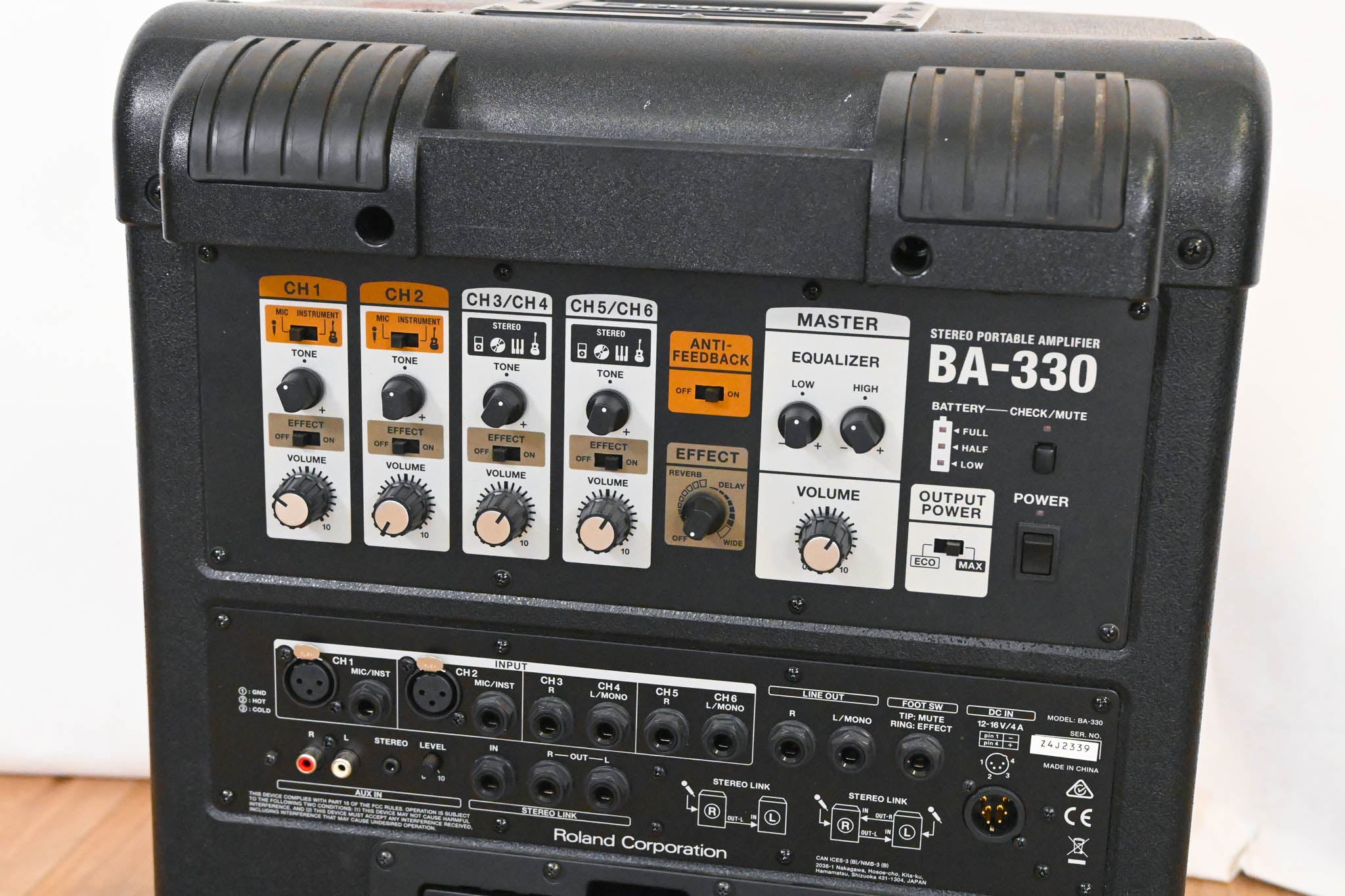 Roland BA-330 Portable Stereo PA System