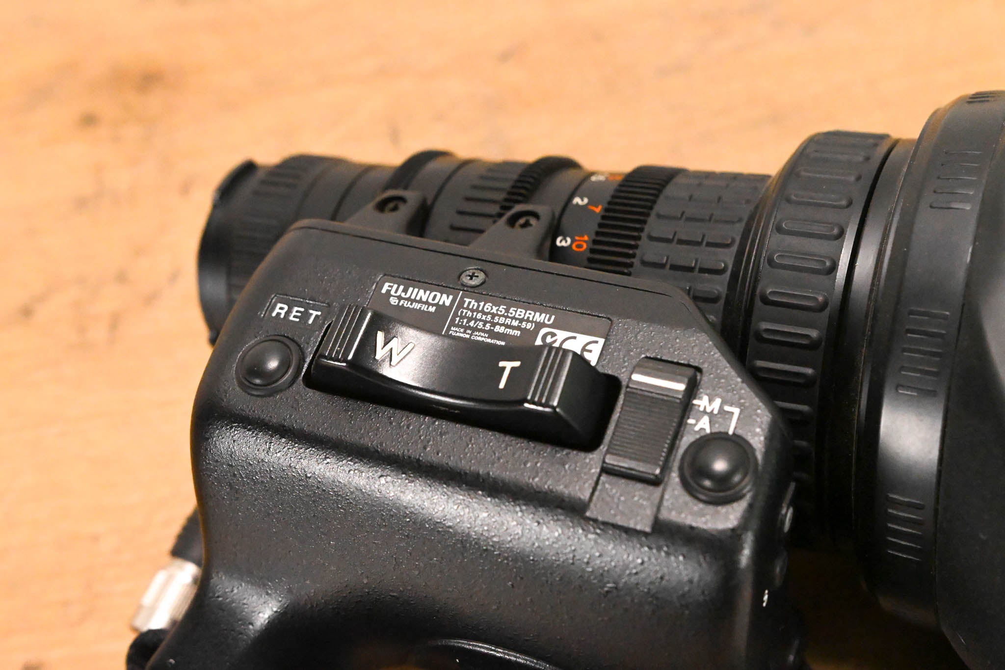 Fujinon Th16x5.5BRMU 1/3" Broadcast Zoom Lens - 1:1.4/5.5-88mm