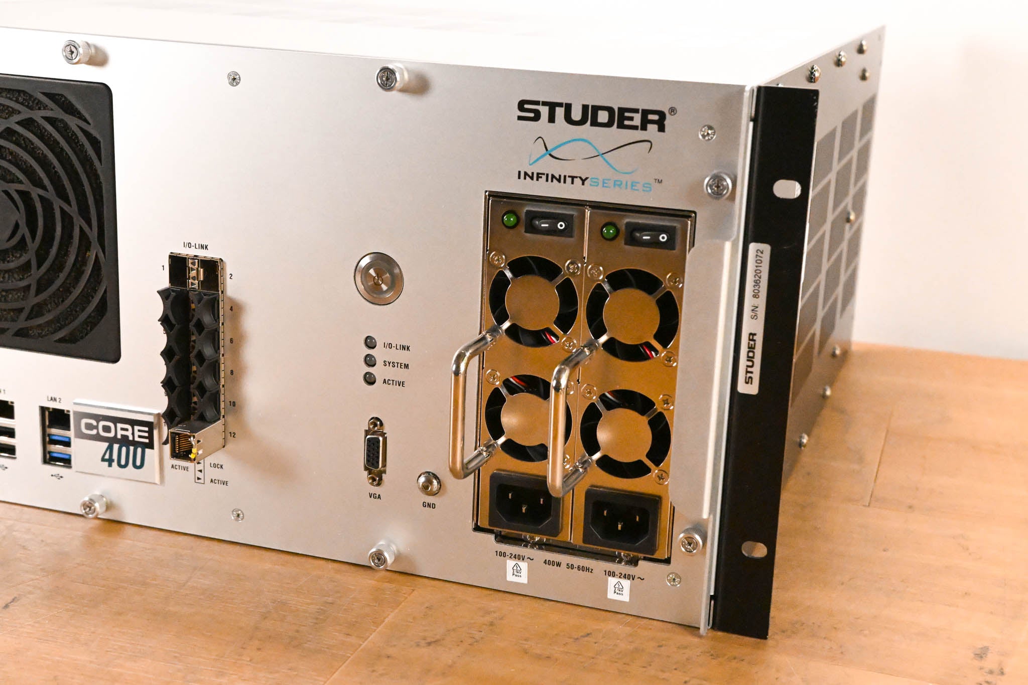 Studer Infinity Core 400 Broadcast Mixing Console Processor