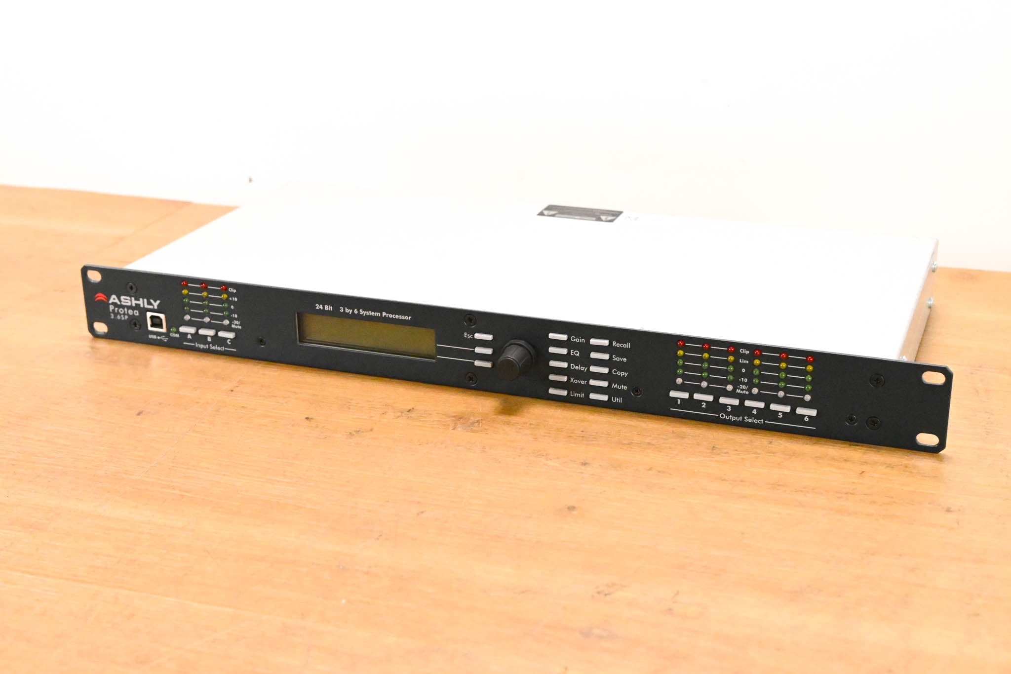 Ashly Protea 3.6SP 3-Input, 6-Output Digital Speaker Processor