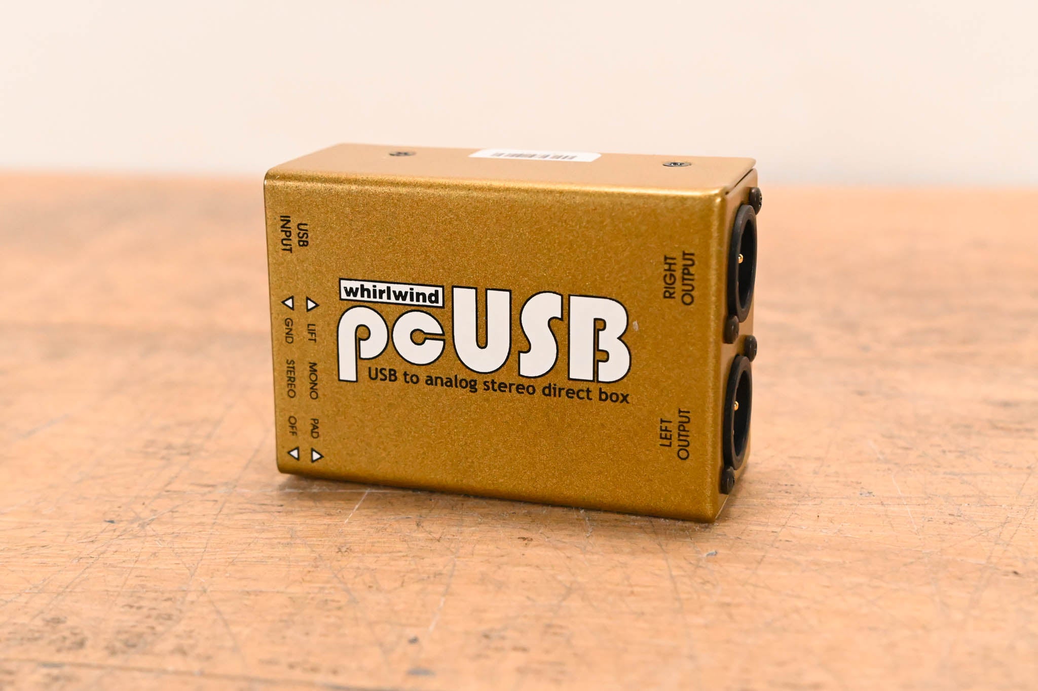 Whirlwind pcUSB Computer Audio USB Interface