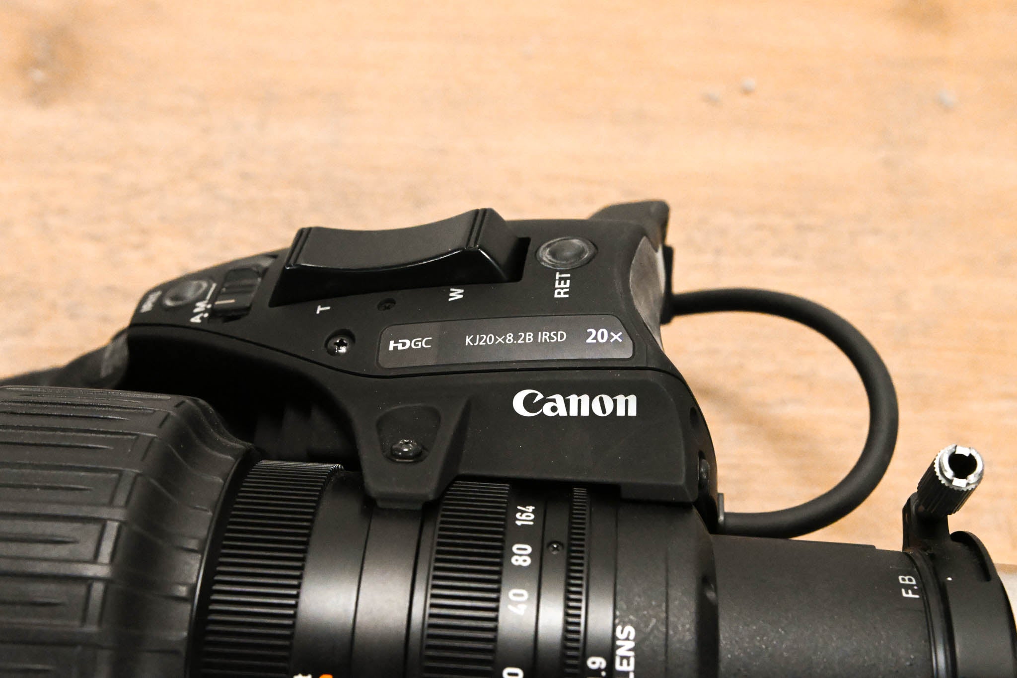 Canon KJ20x8.2B IRSD Portable 20x HD Broadcast Zoom Lens
