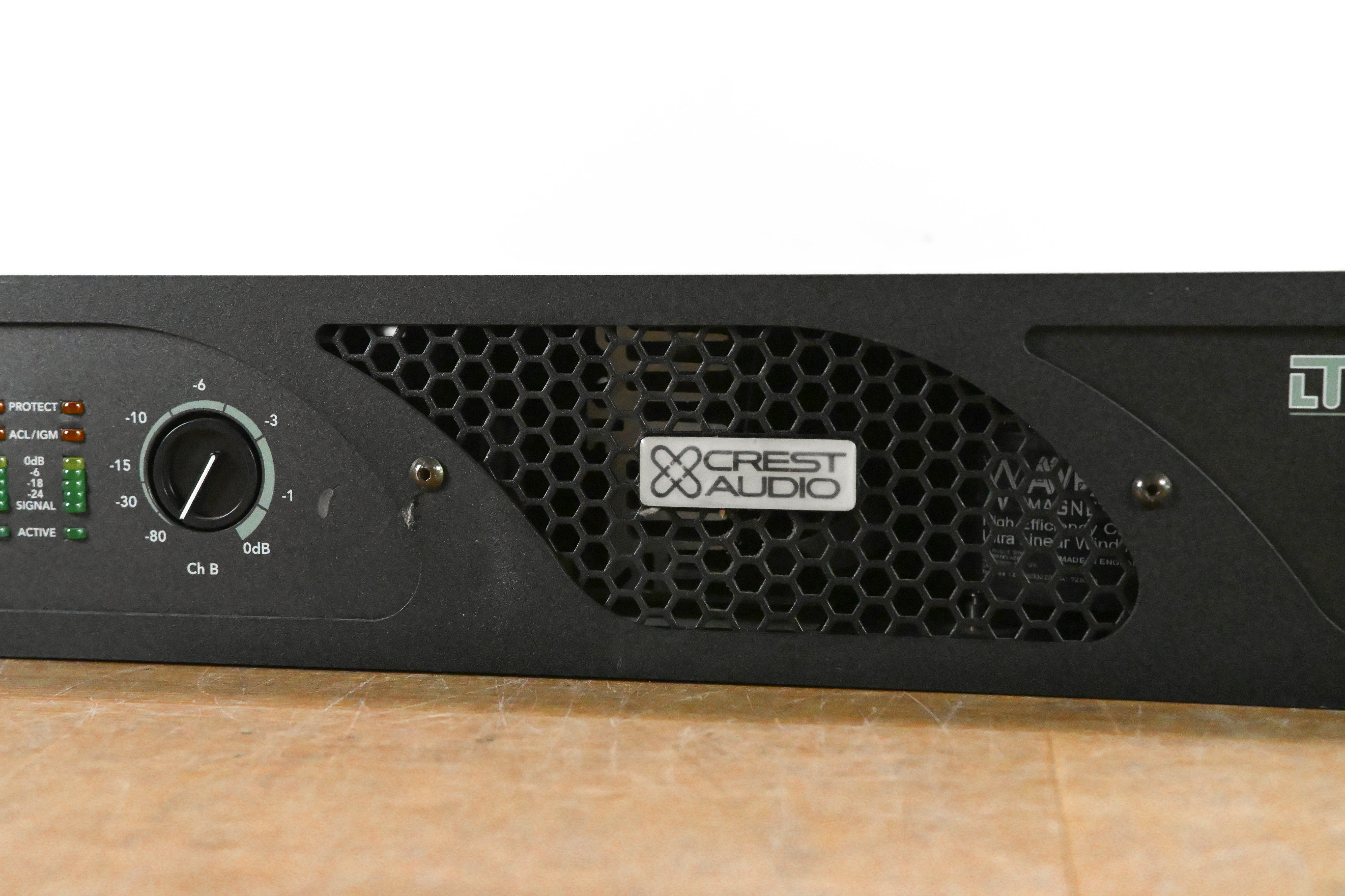 Crest Audio LT1000 2-Channel Power Amplifier