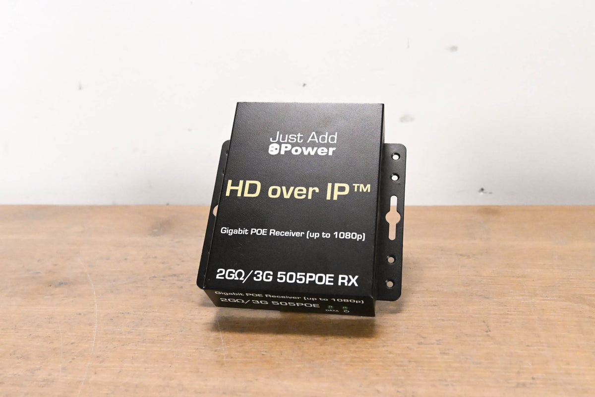 Just Add Power VBS-HDIP-505POE 3G 2GΩ/3G Receiver (NO POWER SUPPLY)