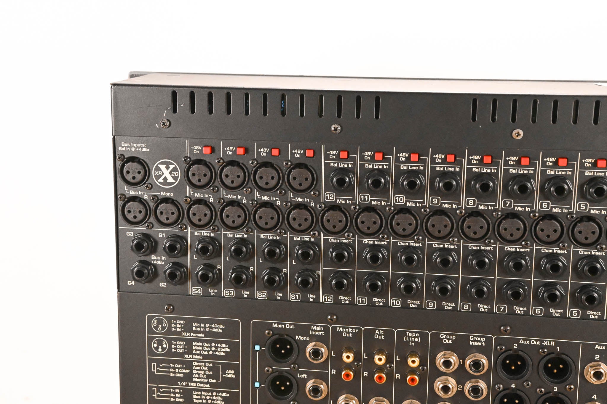 Crest Audio X20RM 12-Mix Monitor Console