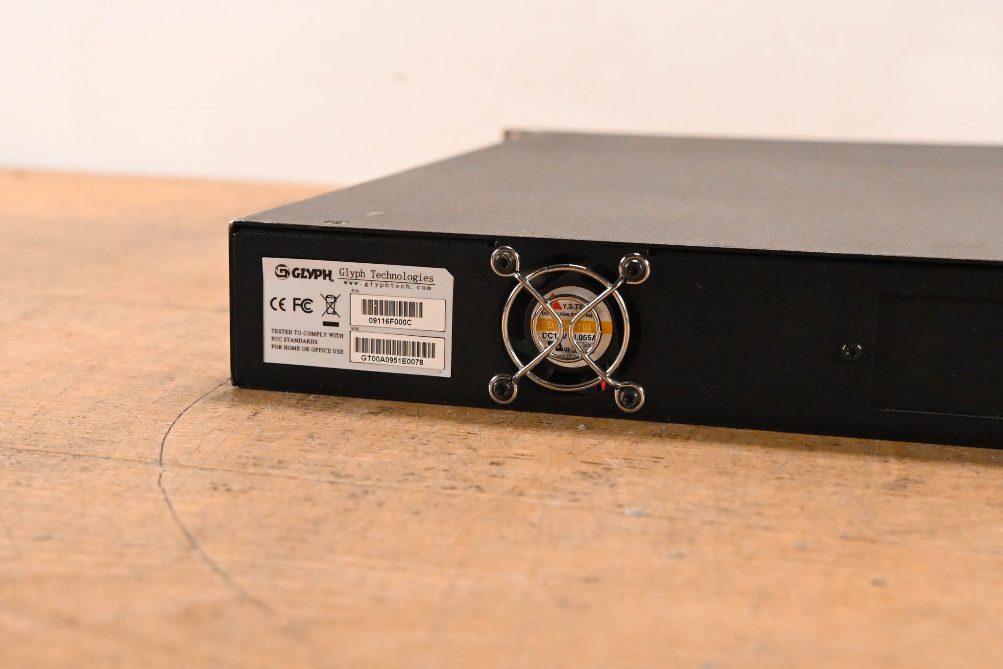 Glyph GT103 Firewire 800 3 Bay Hard Drive Docking Station (NO KEYS)