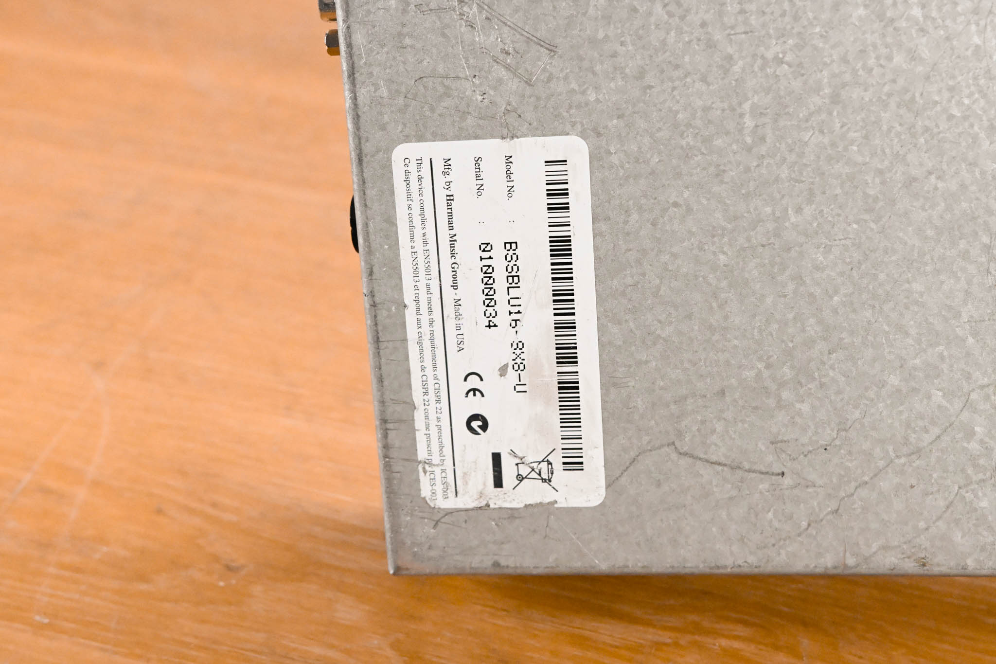 BSS BLU-16 Signal Processor