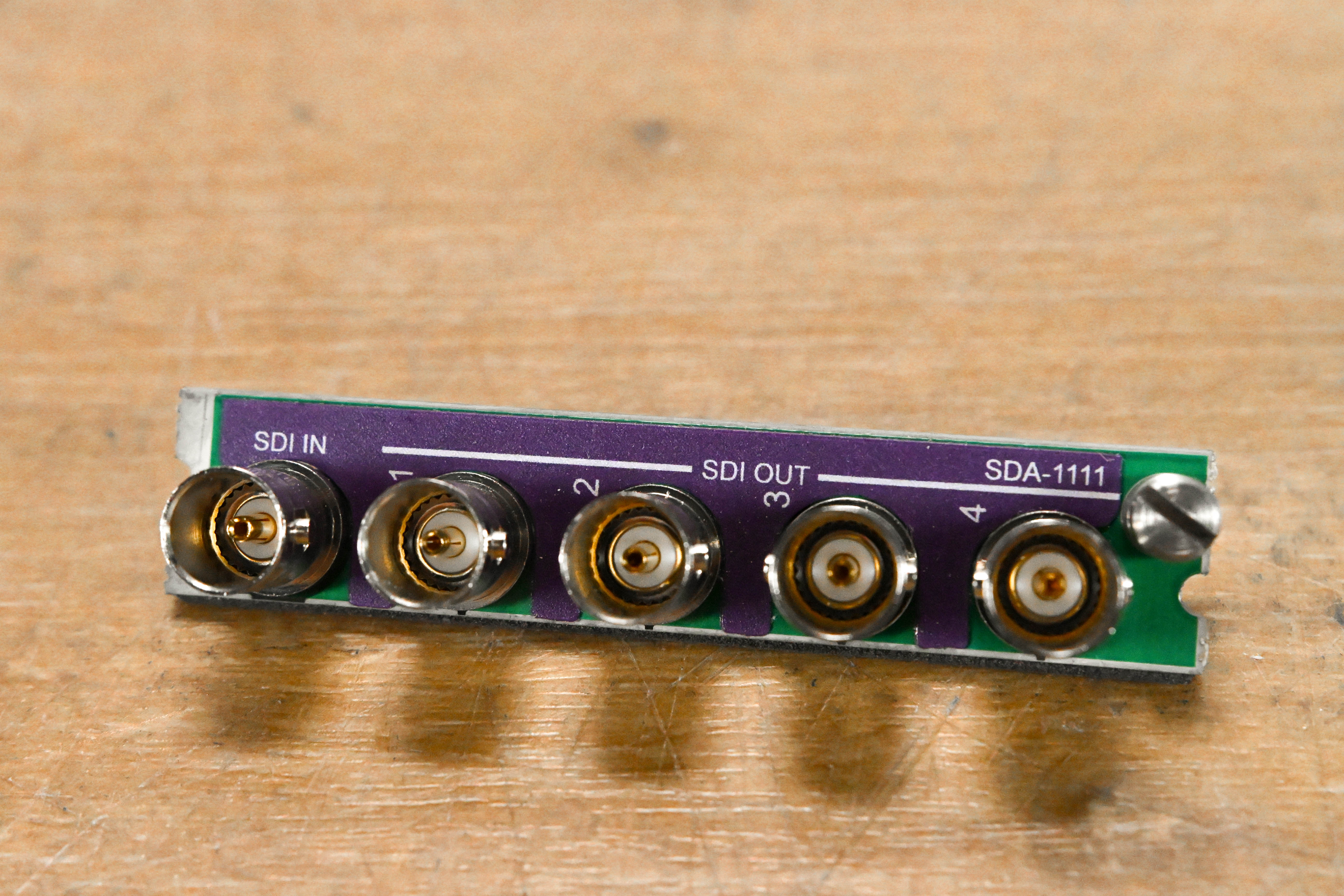 Miranda SDA-1111 1x4 Rear I/O Module for Densité Frame