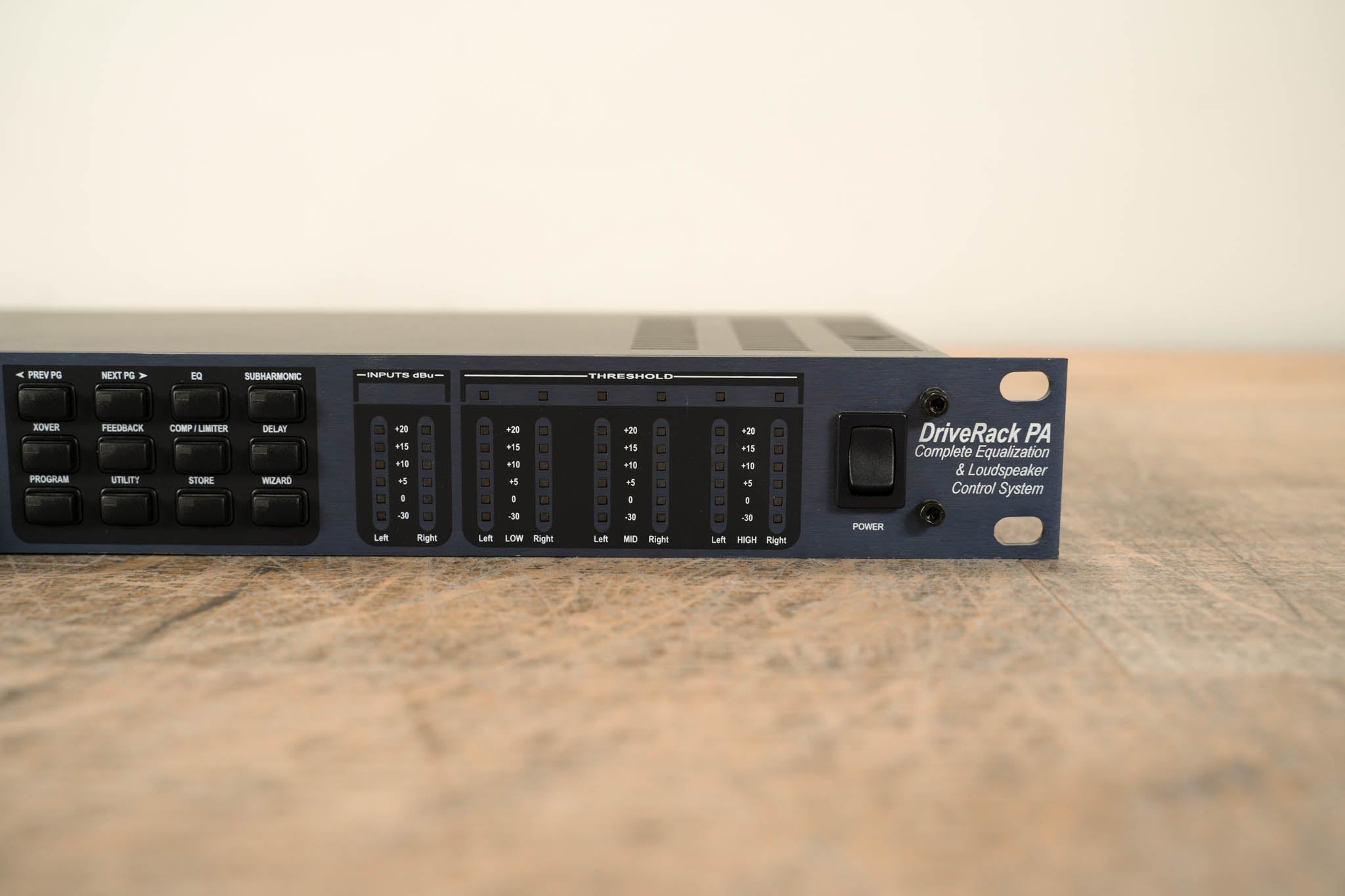 dbx DriveRack PA Complete Equalization and Loudspeaker Control System