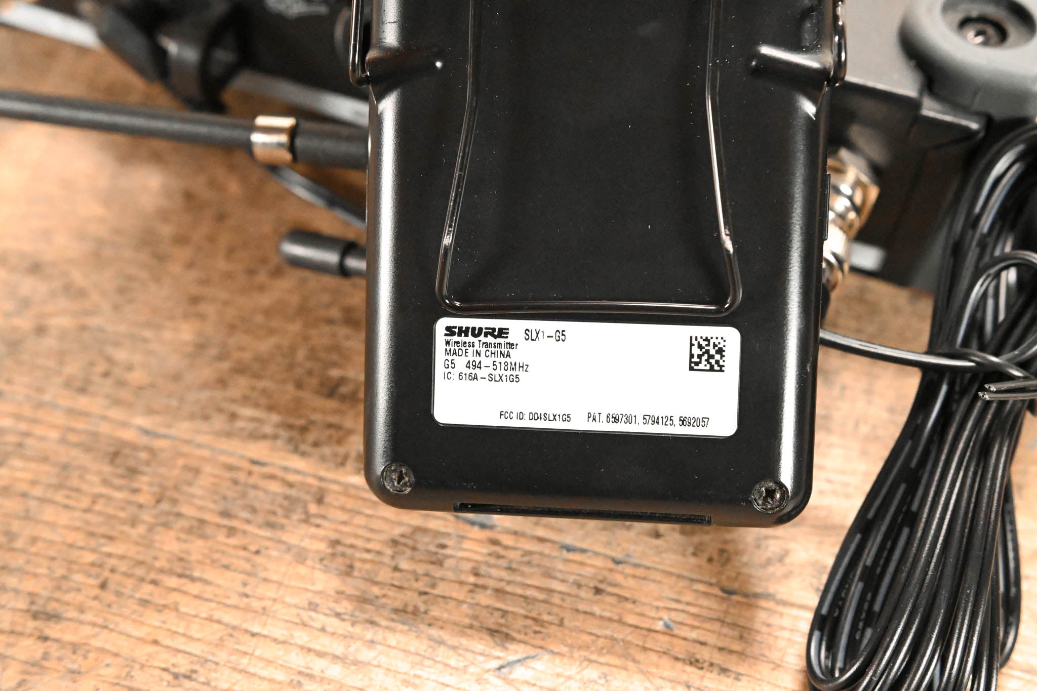 Shure SLX14 Bodypack Wireless System - G5 Band: 494-518 MHz