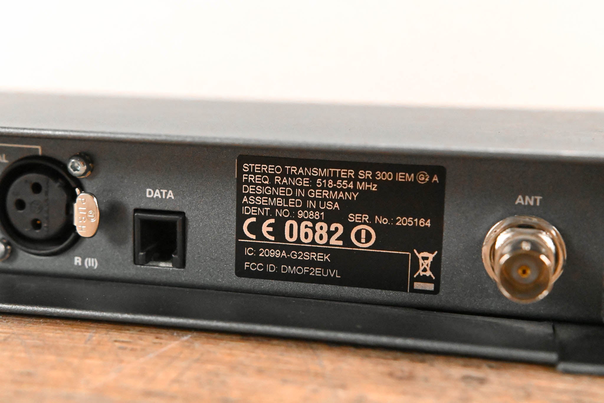 Sennheiser SR 300 IEM G2 Wireless Transmitter - A Range NO POWER SUPPLY