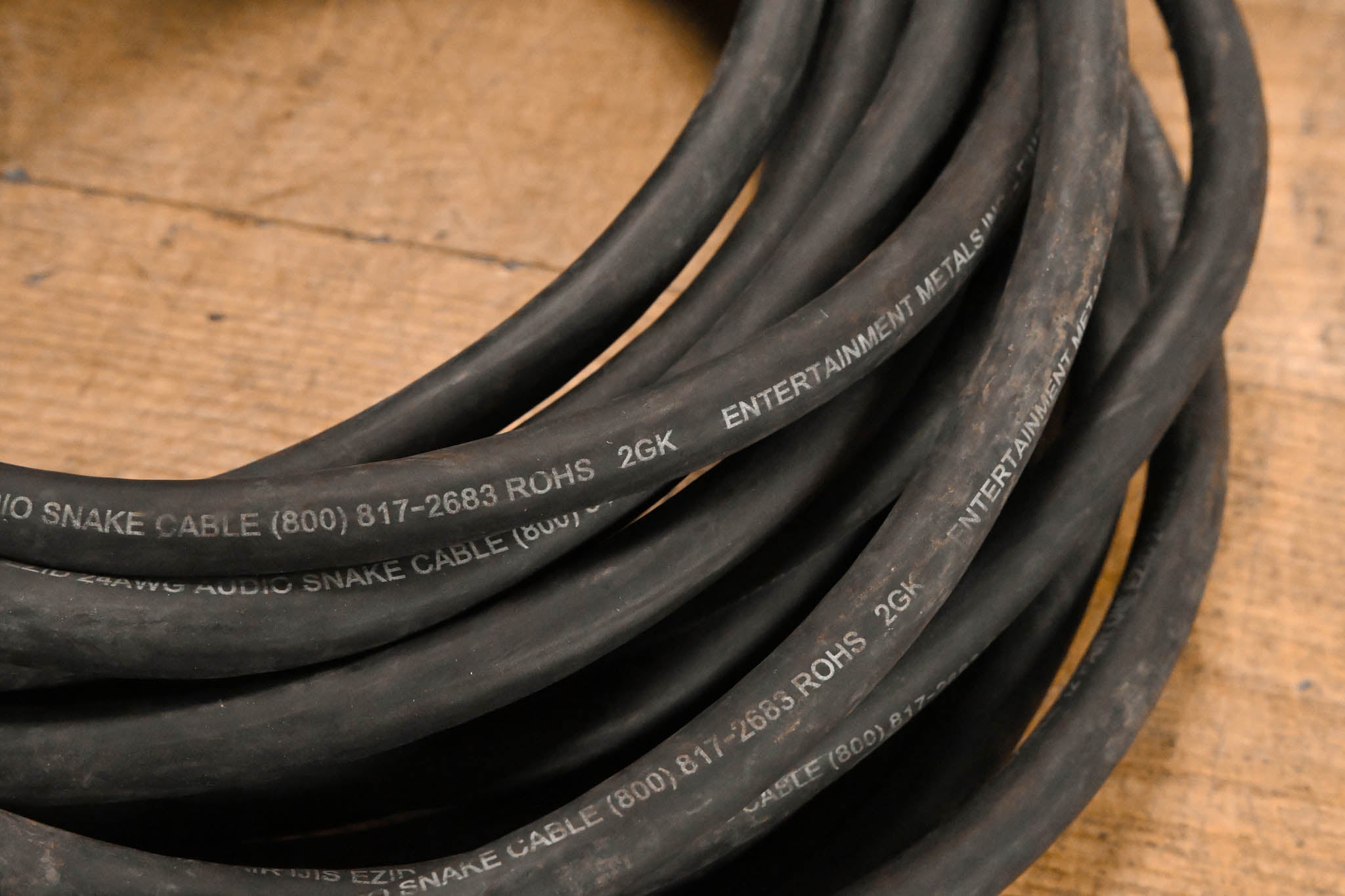 Unbranded DT-12 Female 37-Pin Connector to (12x)XLRM Cable - 50ft