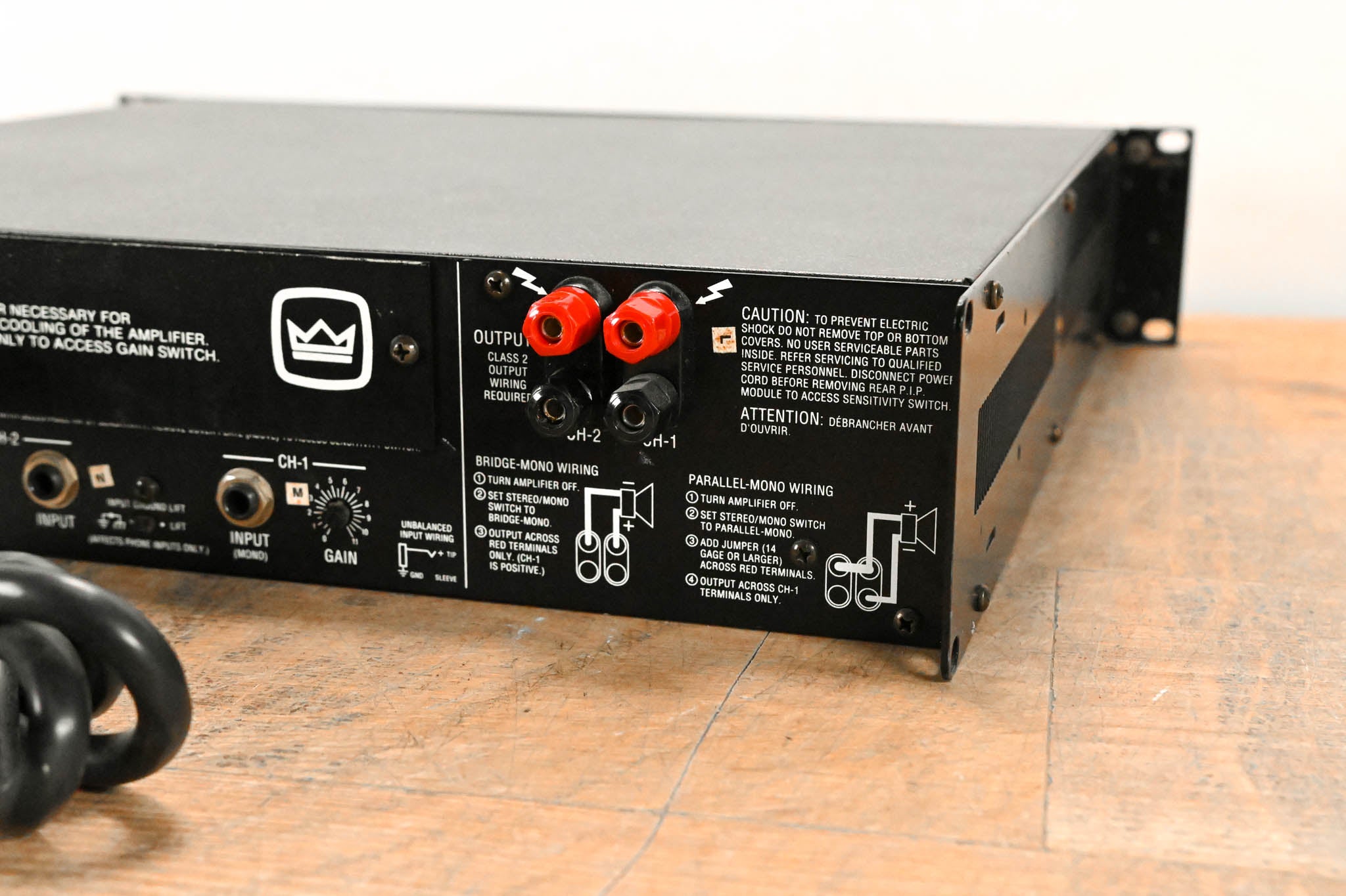 Crown 460 CSL 2-Channel Power Amplifier