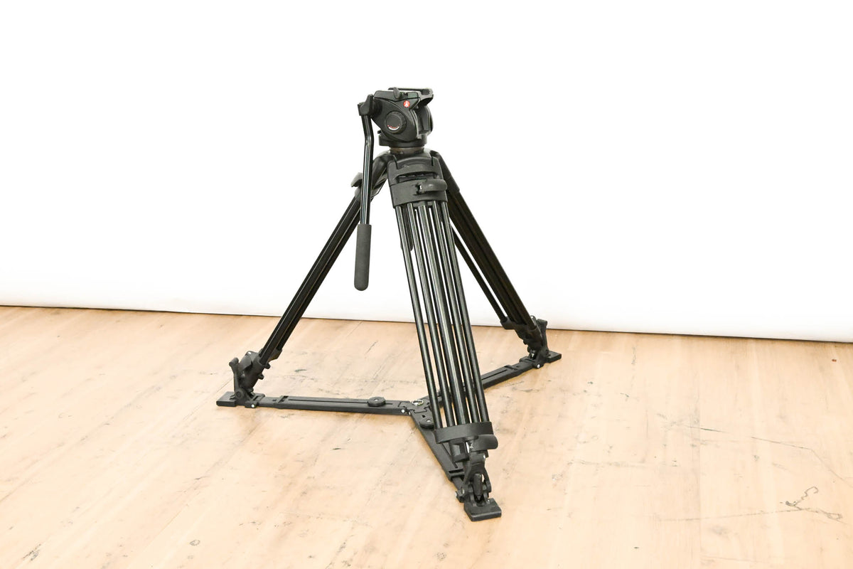 Manfrotto 501HDV Pro Video Head with 525MVB 2-Stage Tripod