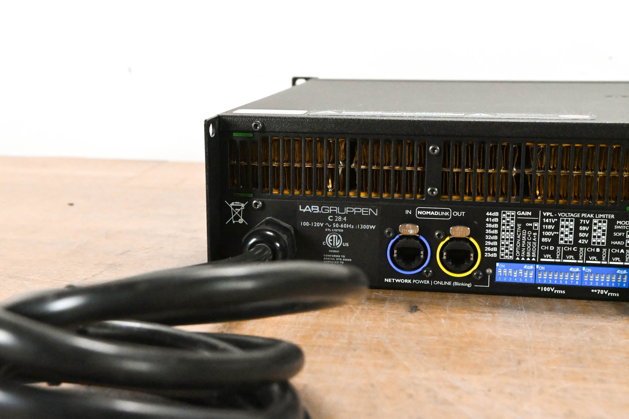 Lab Gruppen C 28:4 2800W 4-Channel Power Amplifier