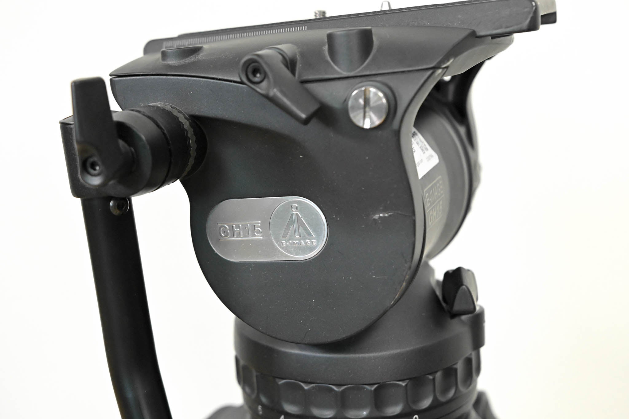 E-Image GH15 Fluid Head with GC102 2-Stage Carbon Fiber Tripod