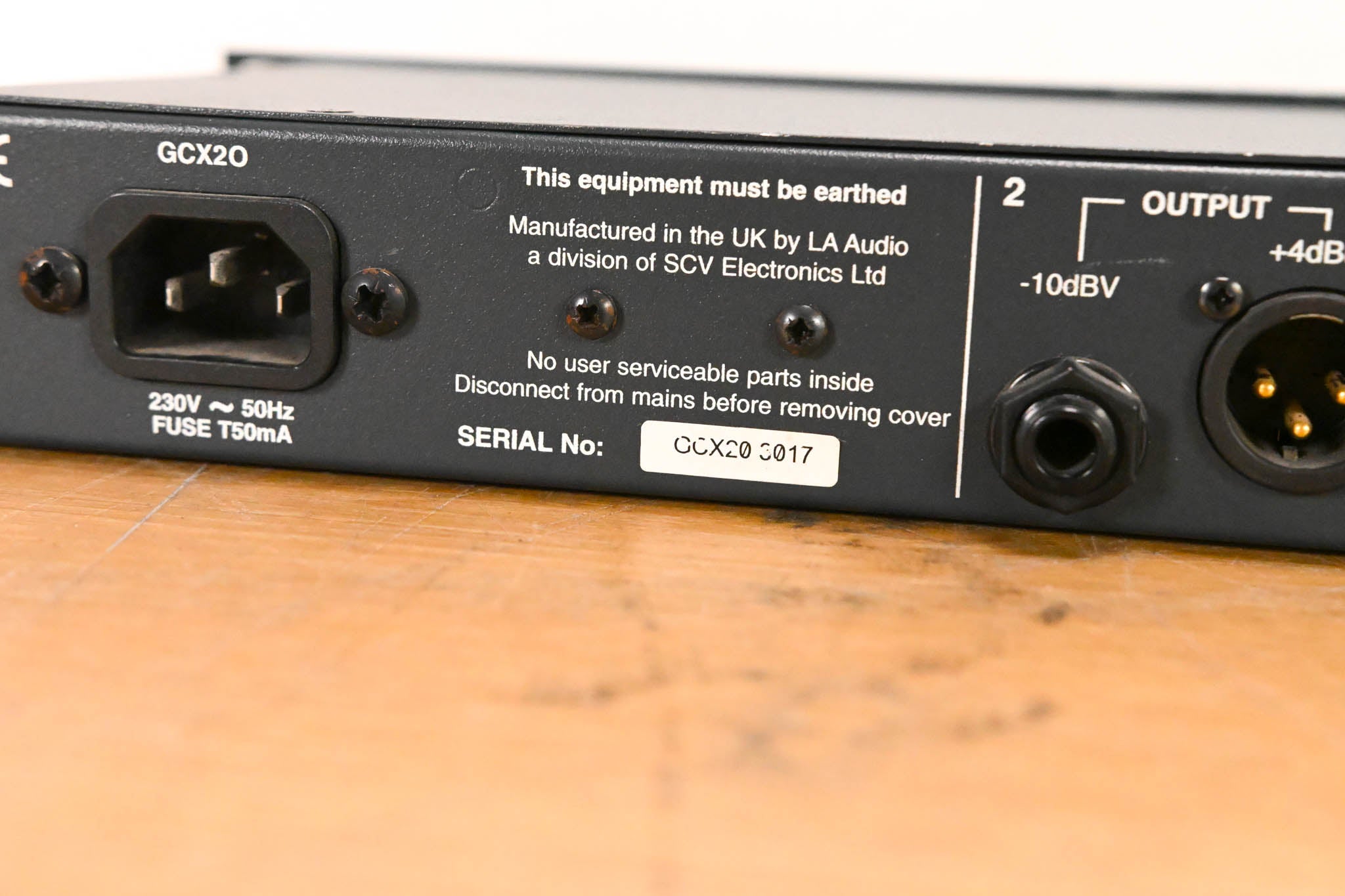 LA Audio GCX20 Dual Compressor / Gate