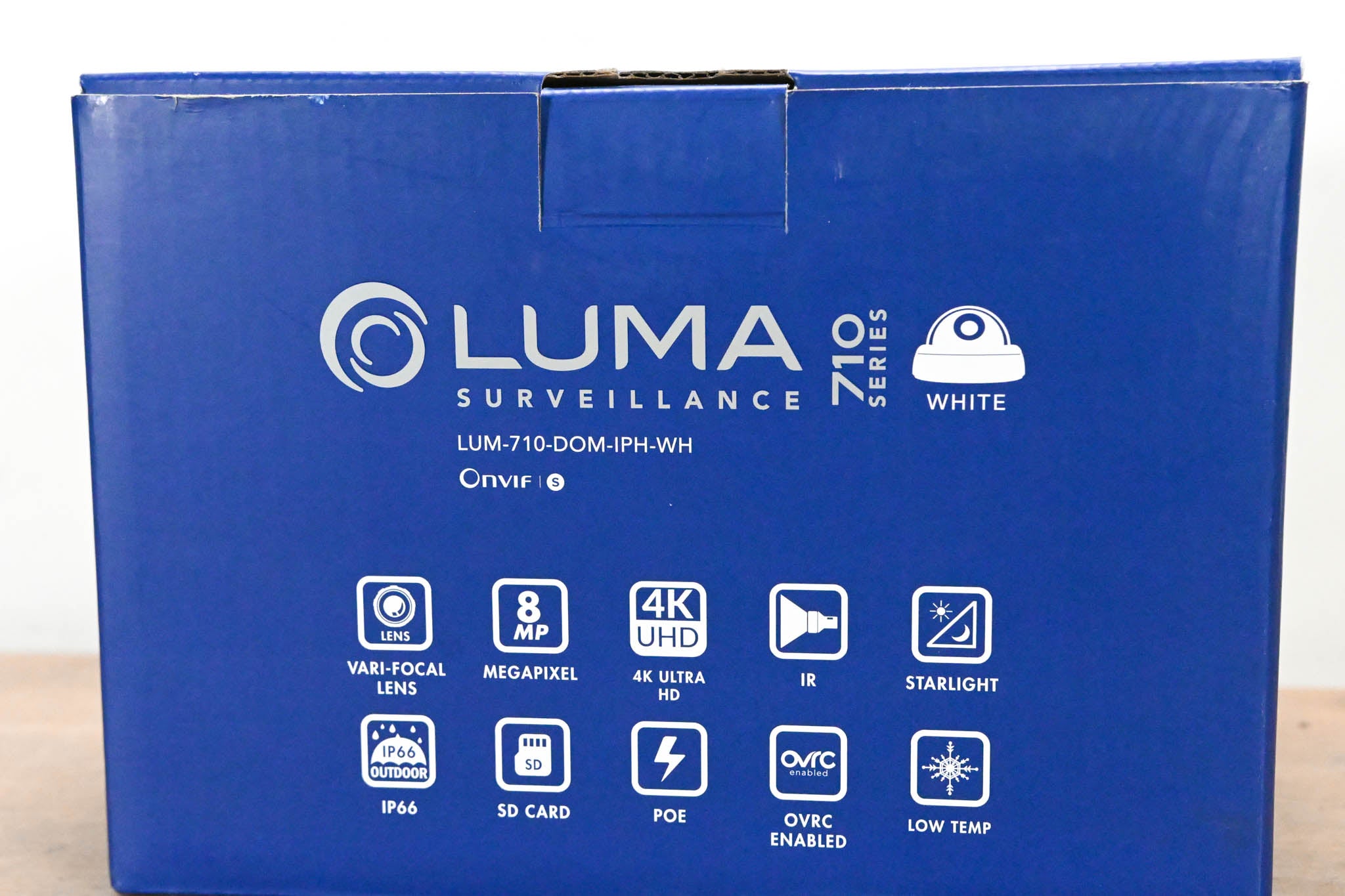 Luma Surveillance LUM-710-DOM-IPH-WH Dome IP Outdoor Camera - White