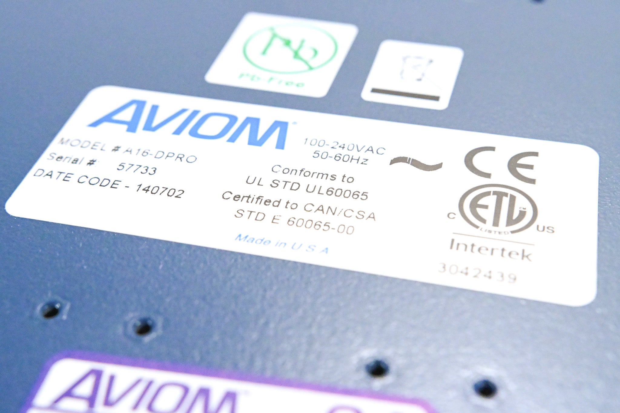 Aviom A-16D Pro A-Net Distributor