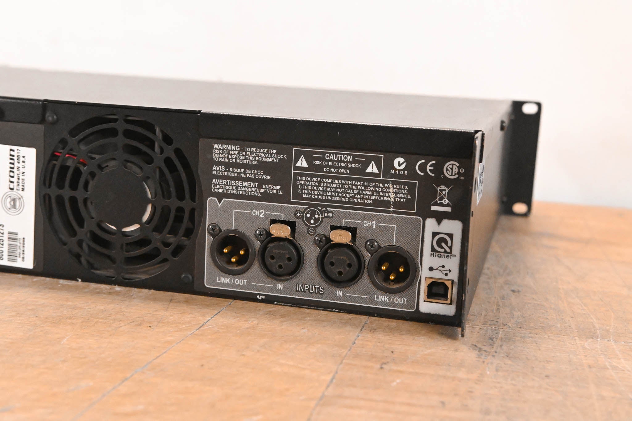 Crown XTi 2000 2-Channel Power Amplifier with DSP