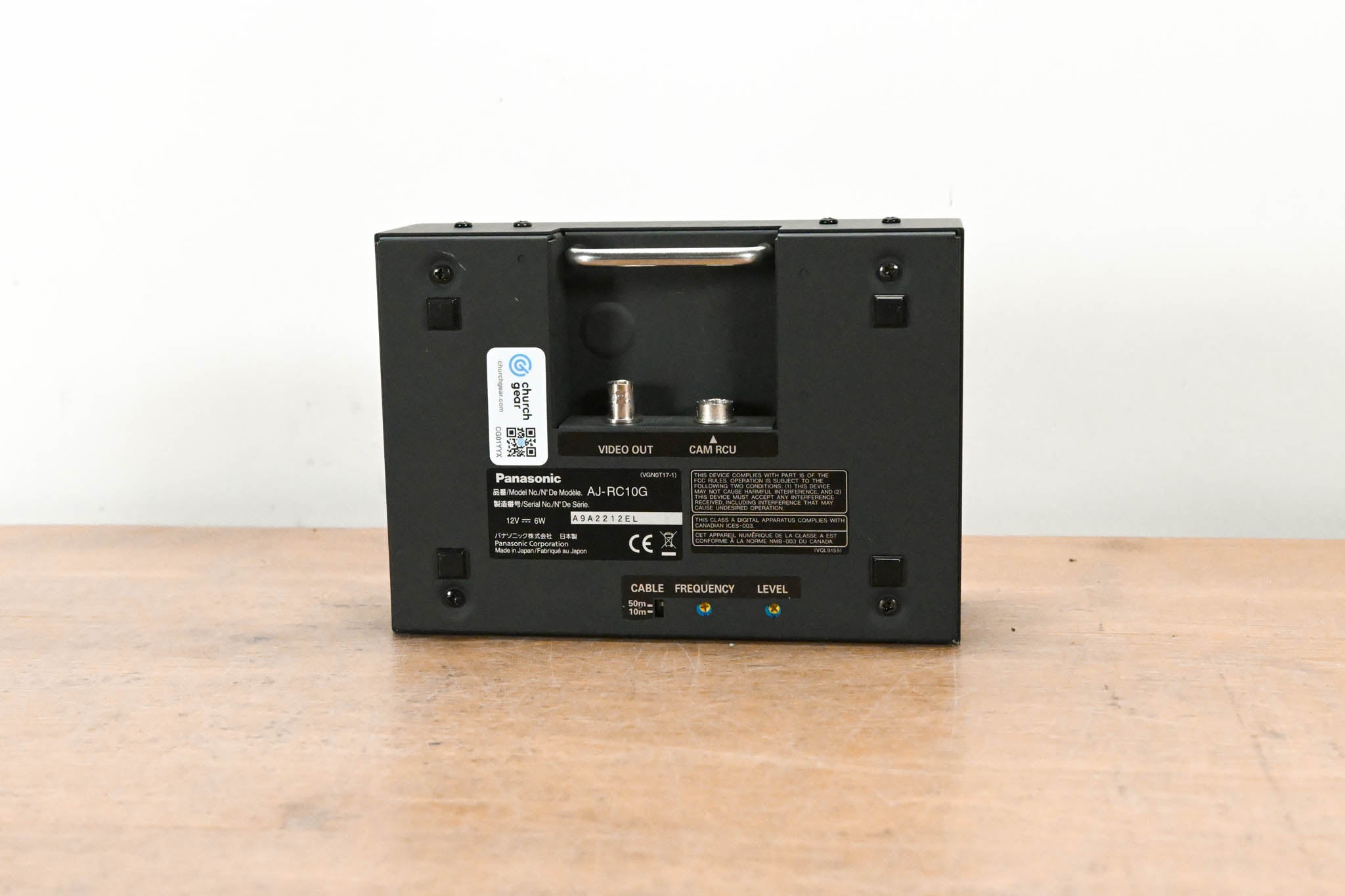 Panasonic AJ-RC10G Remote Control Unit