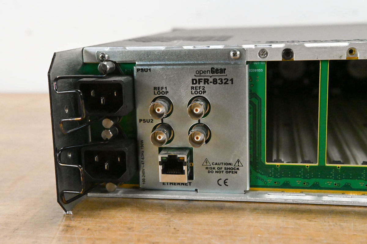 Ross DFR-8321 OpenGear 2RU Module Frame