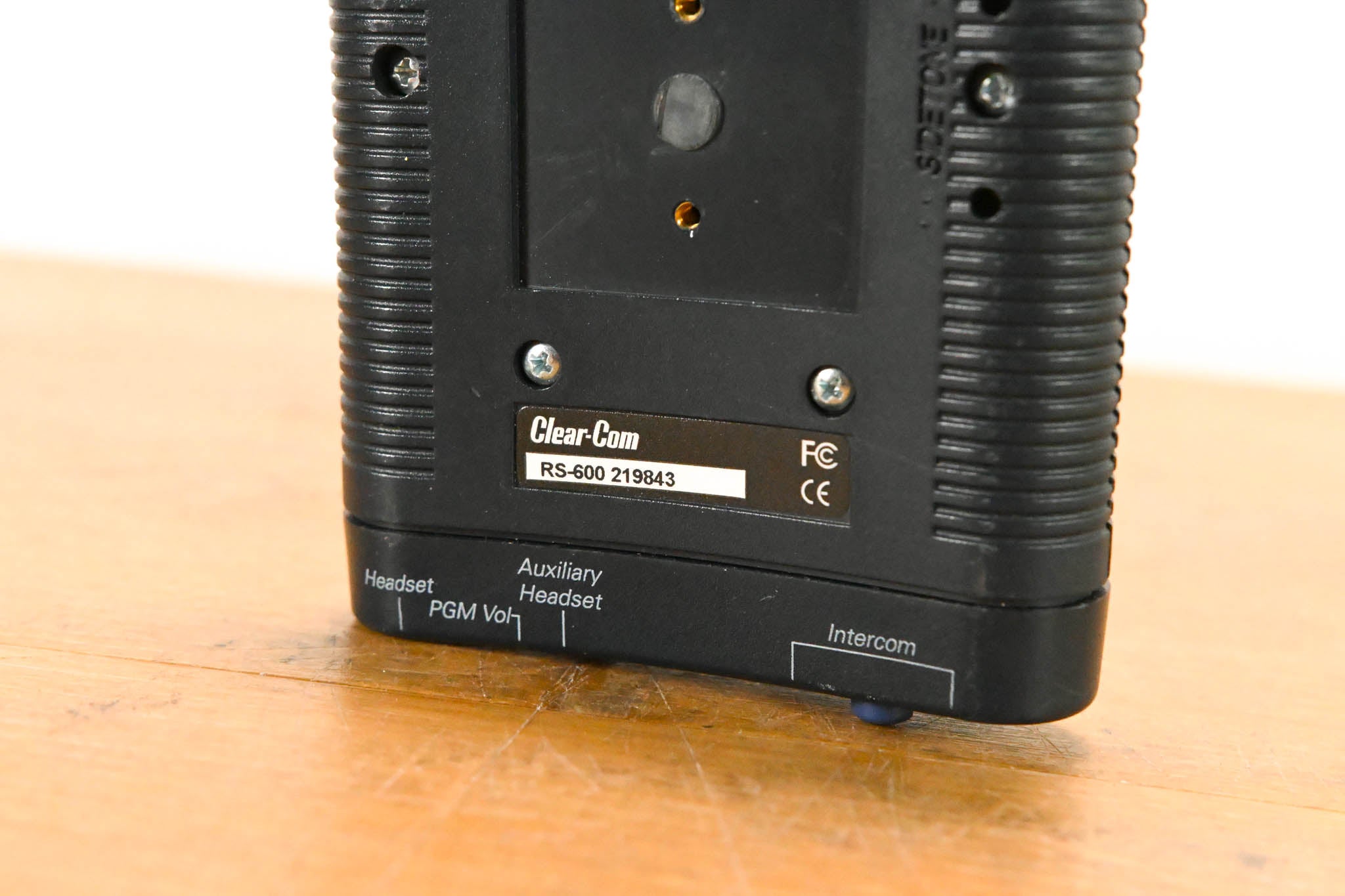 Clear-Com RS-602 Two-Channel Intercom Belt Pack