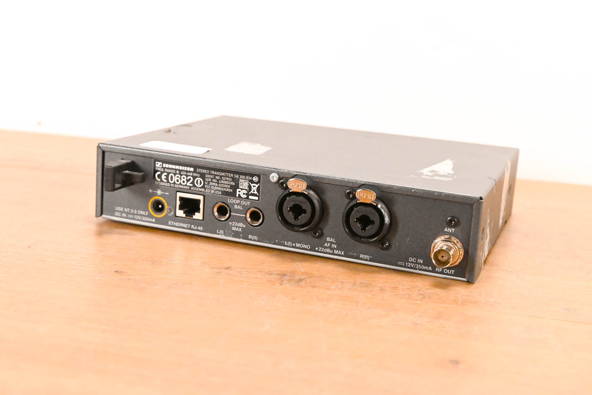 Sennheiser SR 300 IEM G3 Wireless Transmitter 626-668MHz NO POWER SUPPLY